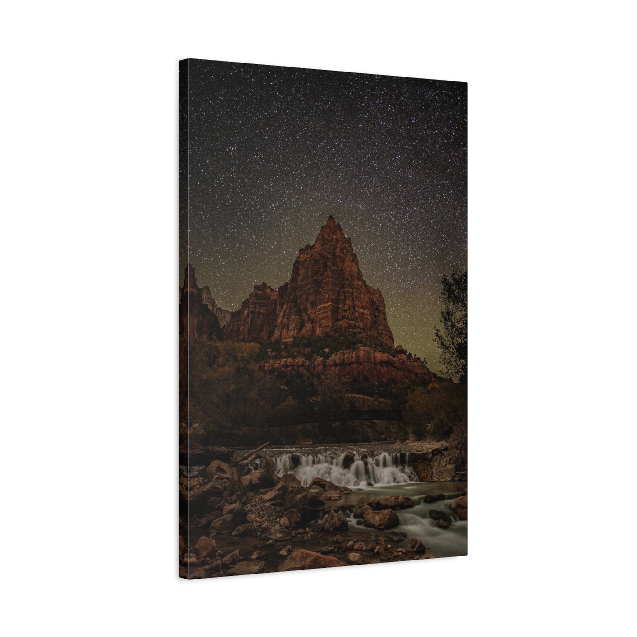 canvas-wall-art-zion-national-park-mountain-nature-landscape-starry-night-canvas-print-living-room-decor-rustic-decor