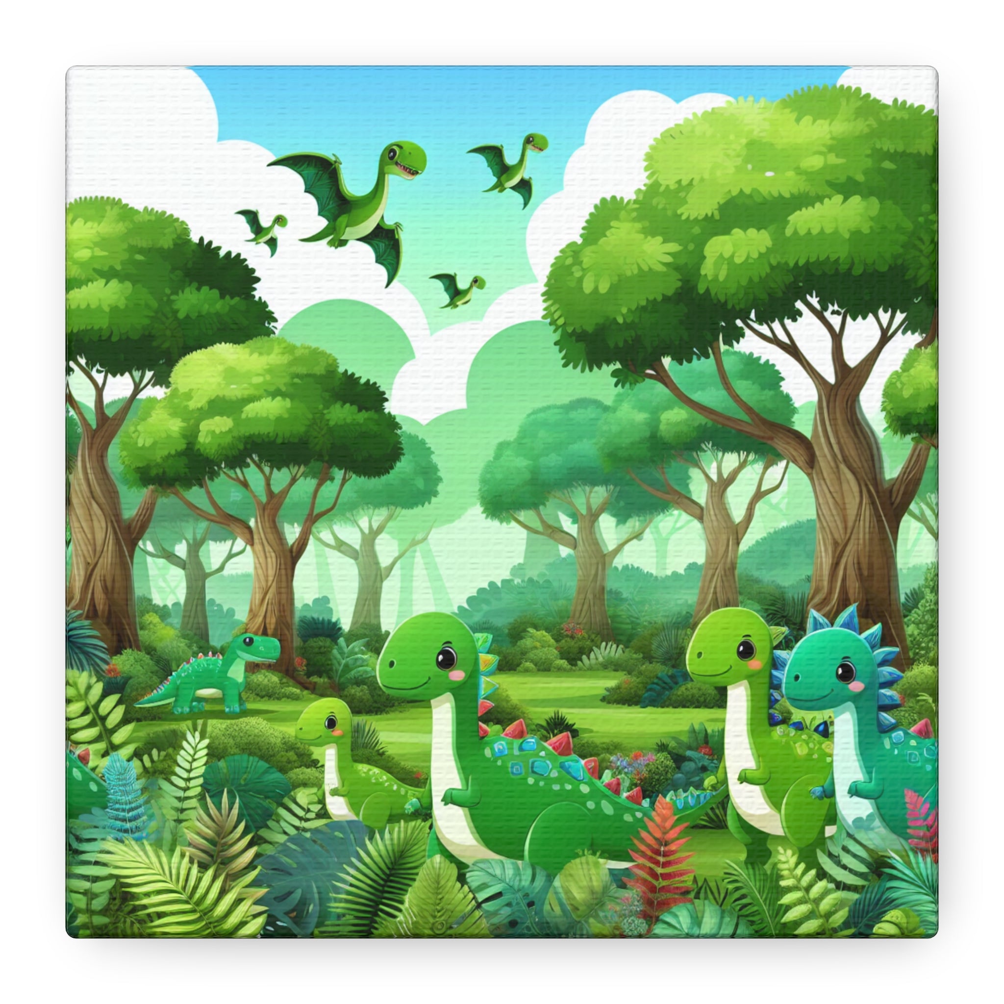 canvas-wall-art-cute-dinosaur-nursery-decor-baby-dinosaur-print-stretched-canvas-nursery-art-cute-dinosaur-decoration-baby-nu