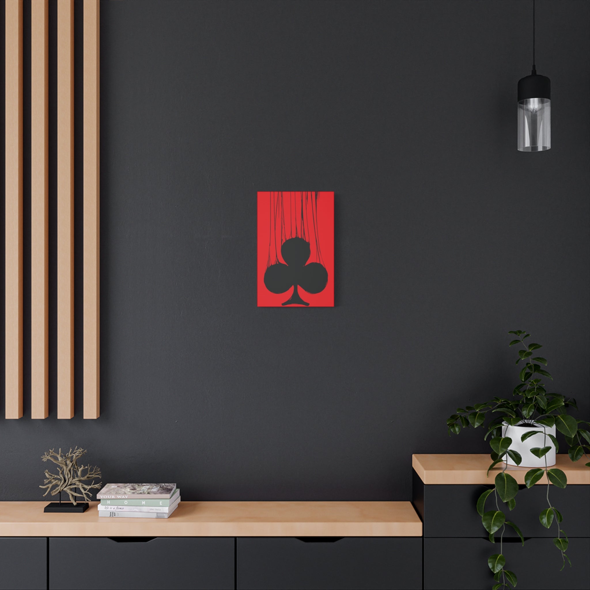 canvas-print-playing-cards-clubs-wall-art-for-gamble-lovers-stretched-matte-canvas-living-room-decor-home-decor-gift