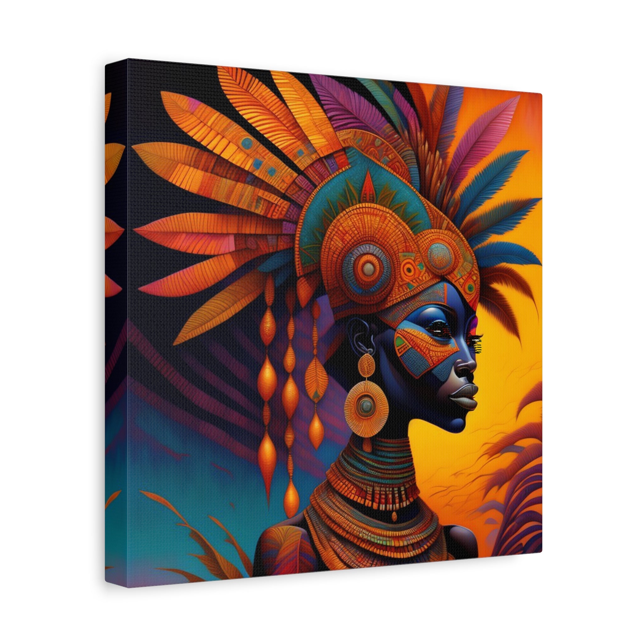 canvas-wall-art-traditional-african-woman-african-portrait-afrocentric-home-decor-tribal-art-african-american-art-ethnic-wall