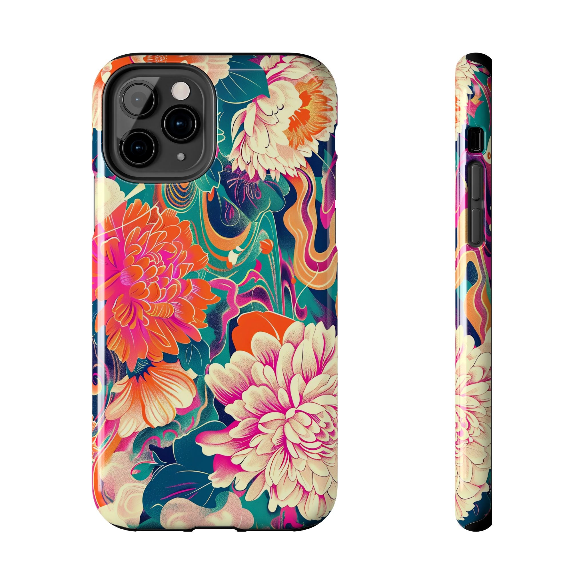 iphone-tough-case-retro-japanese-flowers-floral-phone-cover-vintage-japanese-style-protective-phone-case-asian-floral-design-