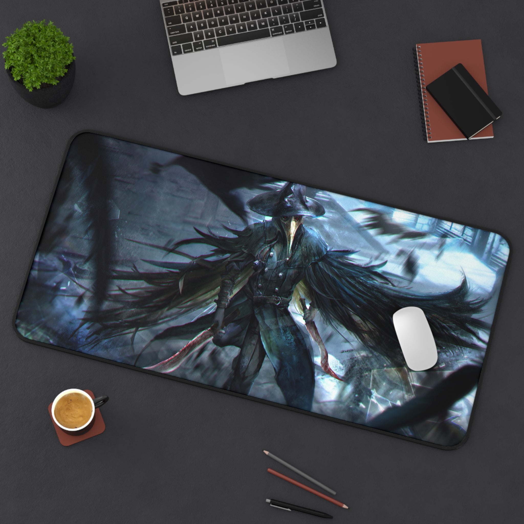 bloodborne-mouse-pad-eileen-the-crow-the-hunter-desk-pad-large-gaming-desk-mat-custom-desk-pad-protective-desk-pad