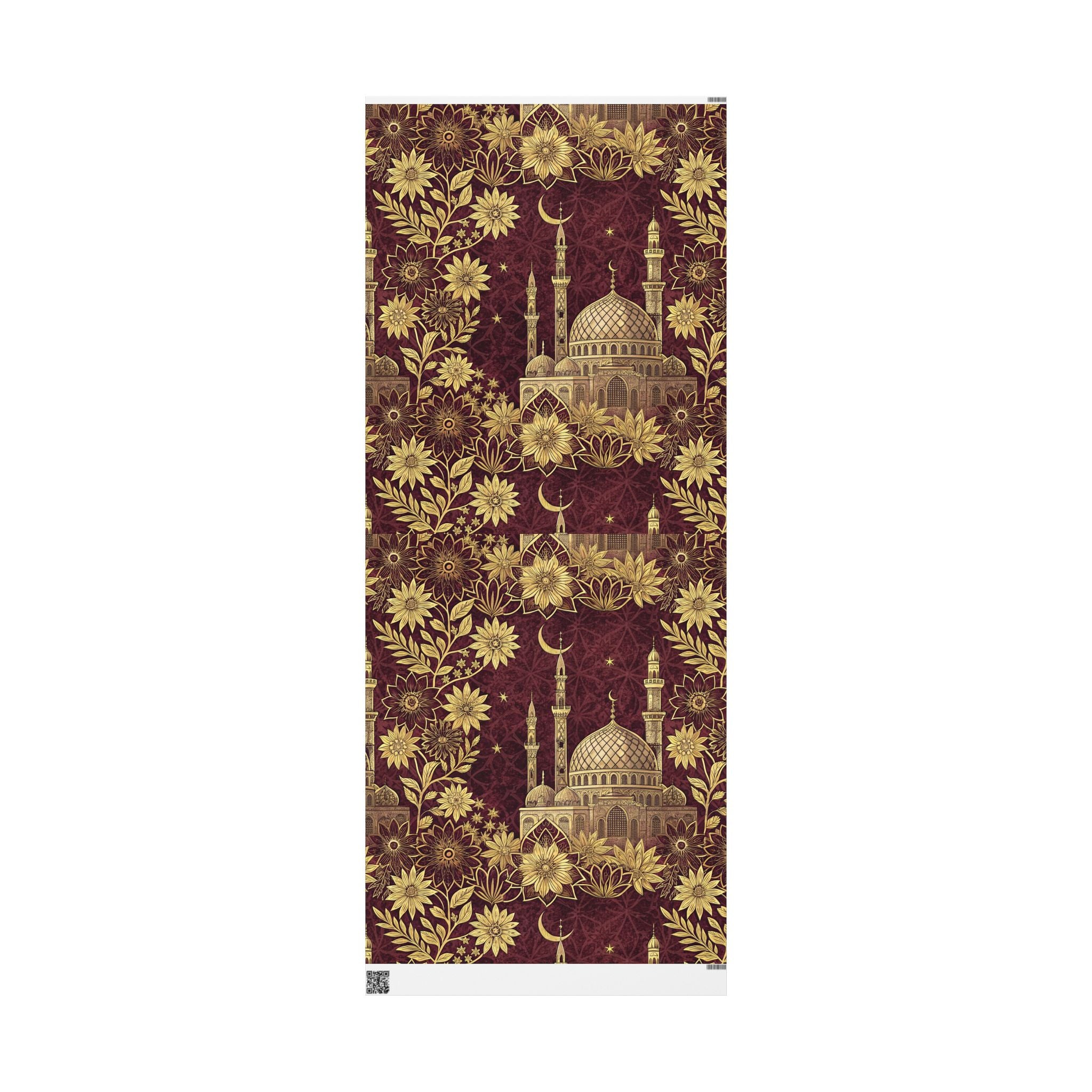 ramadan-night-wrapping-papers-islamic-celestial-gift-wrap-mosque-silhouette-eid-holiday-supplies-festive-present-packaging-re