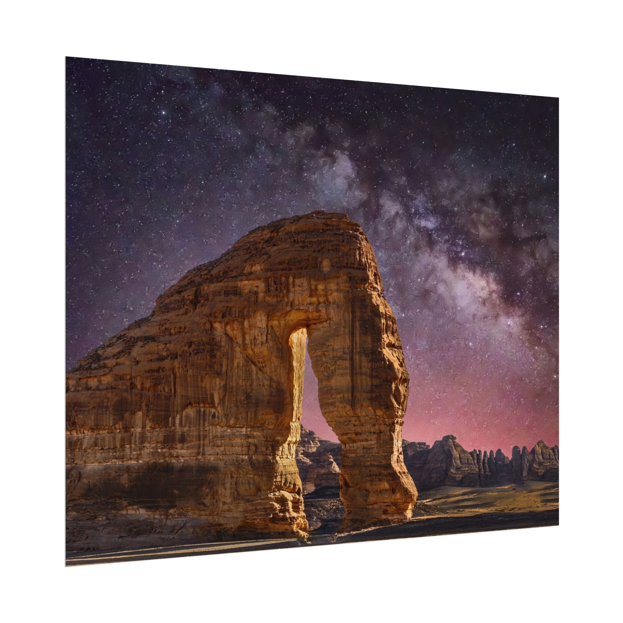 desert-landscape-poster-print-milky-way-poster-wall-art-milky-way-decor-artwork-unique-home-decor-starry-night-picture