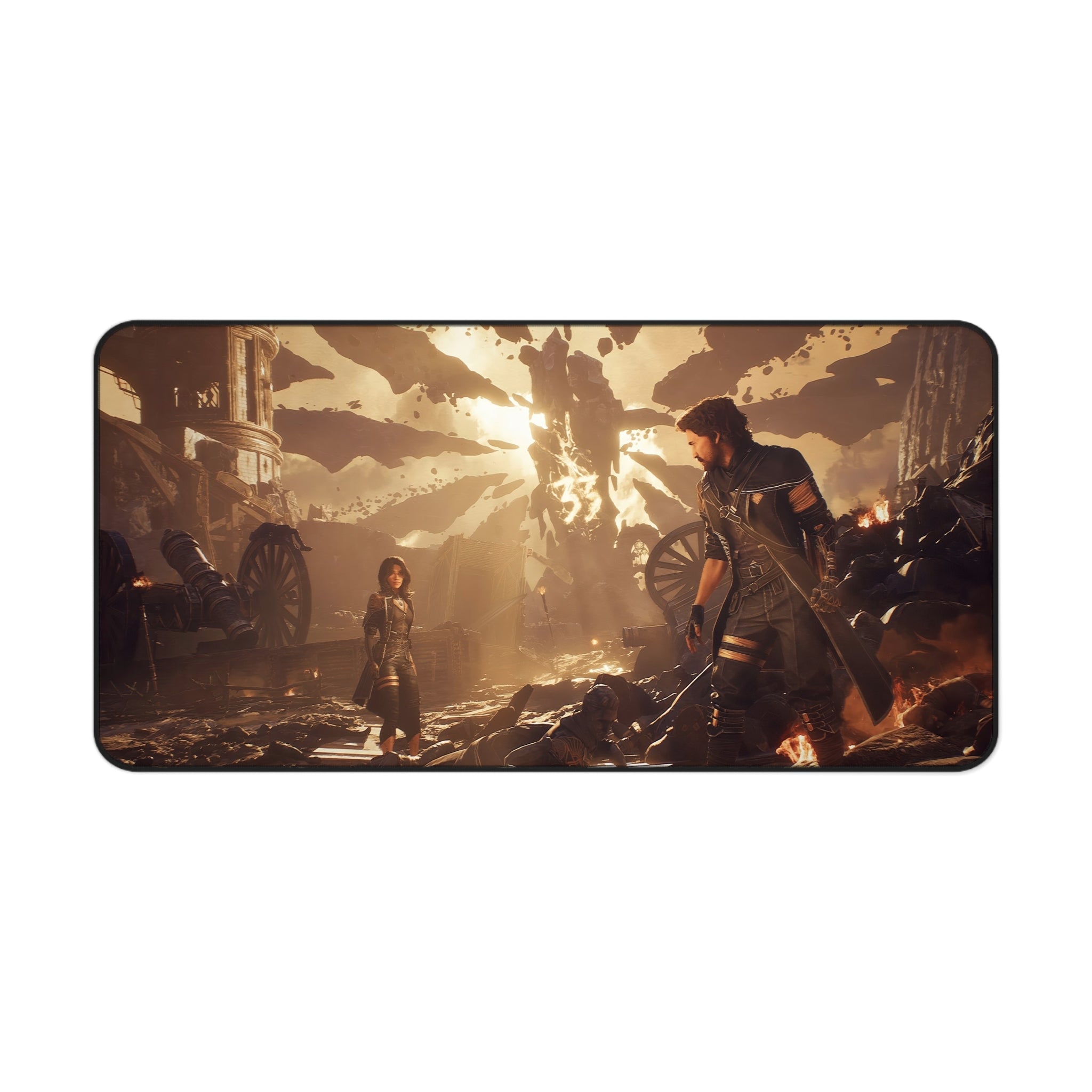 Clair Obscur Expedition 33 Gaming Mouse Pad - XL Desk Mat - Gustave Art - Extended Desk Pad - Fantasy RPG Gamer Setup