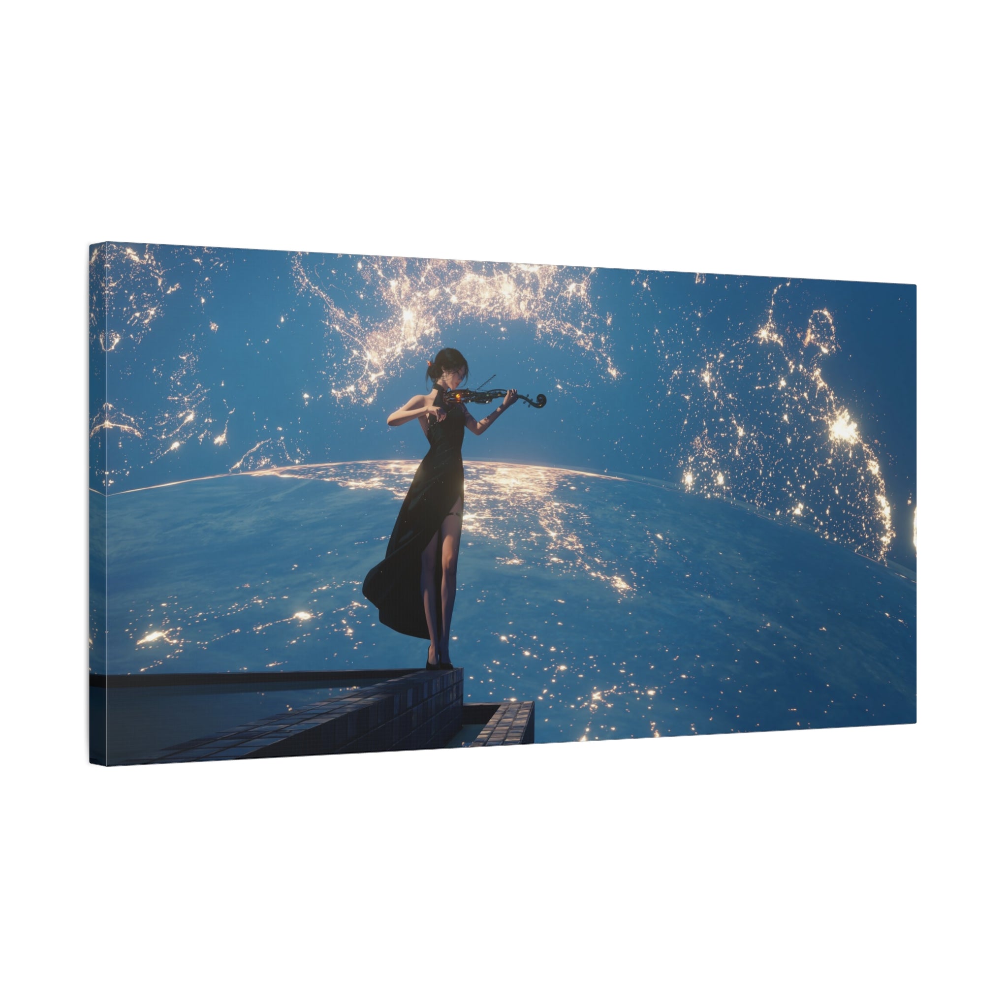 canvas-print-girl-playing-violin-in-starry-sky-wall-art-matte-canvas-stretched-canvas-music-lover-decor-bedroom-wall-hanging-