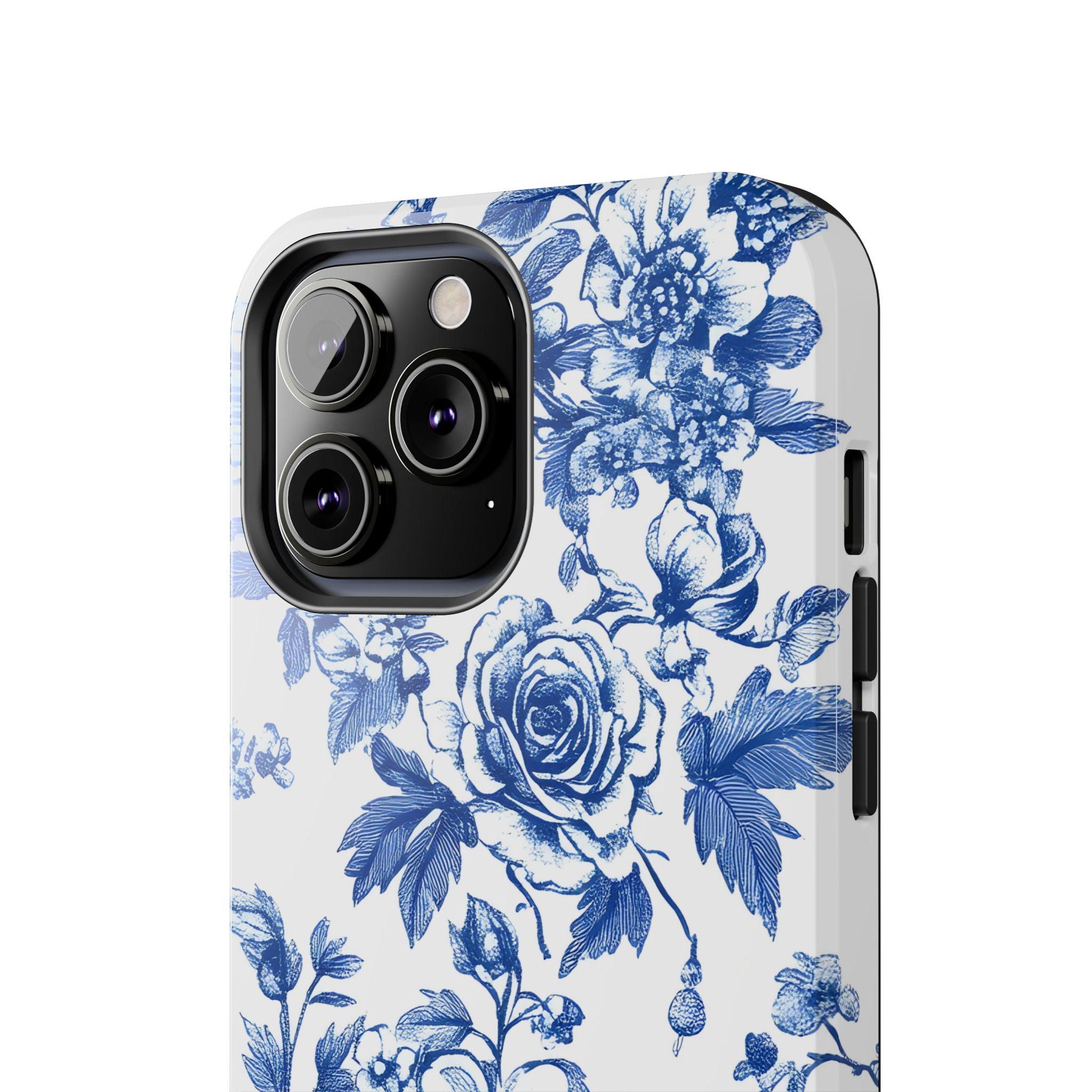 french-toile-floral-tough-iphone-case-blue-iphone-cover-protective-iphone-case-hard-shell-iphone-case-vintage-design-phone-ca