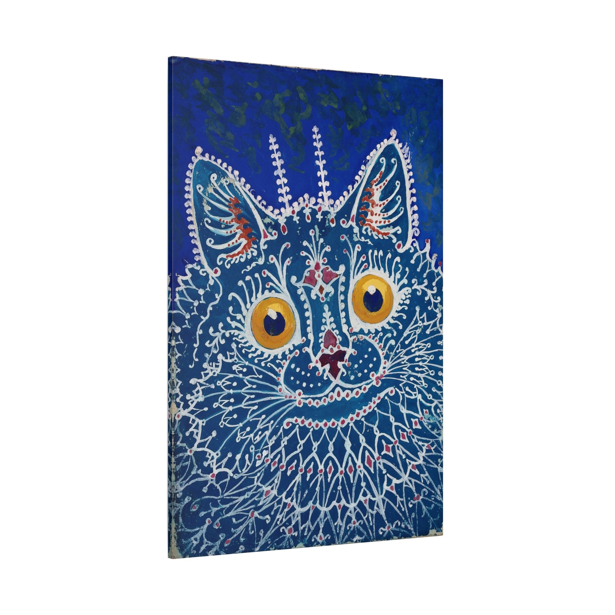 canvas-print-louis-wain-cat-gothic-style-gouache-art-large-wall-decor-matte-stretched-home-office-decoration-unique-cat-print