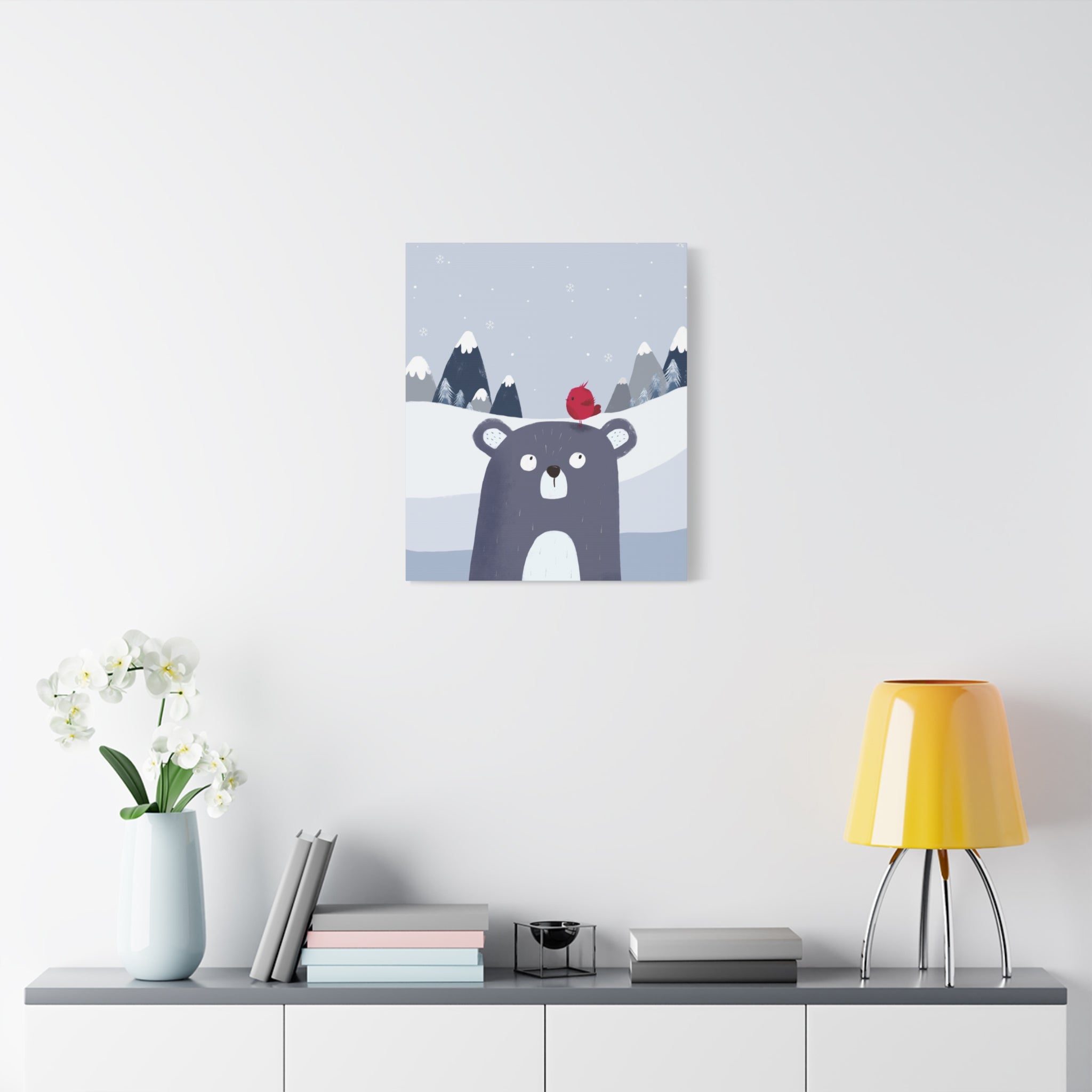 canvas-wall-art-cute-bear-nursery-decor-baby-bear-print-stretched-canvas-nursery-art-cute-bear-decoration-baby-nursery-cute-a