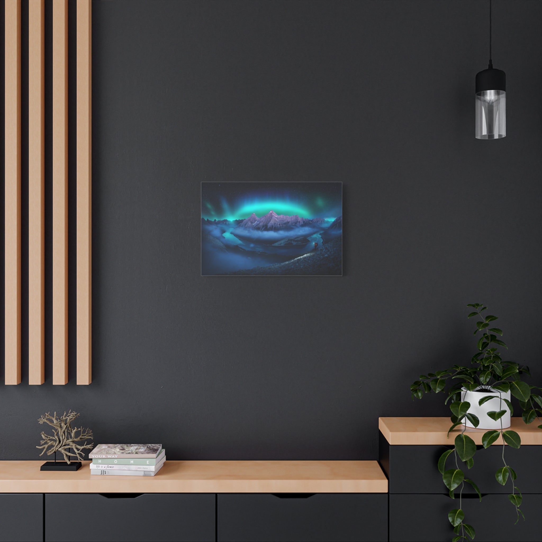 canvas-wall-art-print-aurora-borealis-scenery-northern-lights-canvas-print-home-decor-starry-night-picture-housewarming-gifts