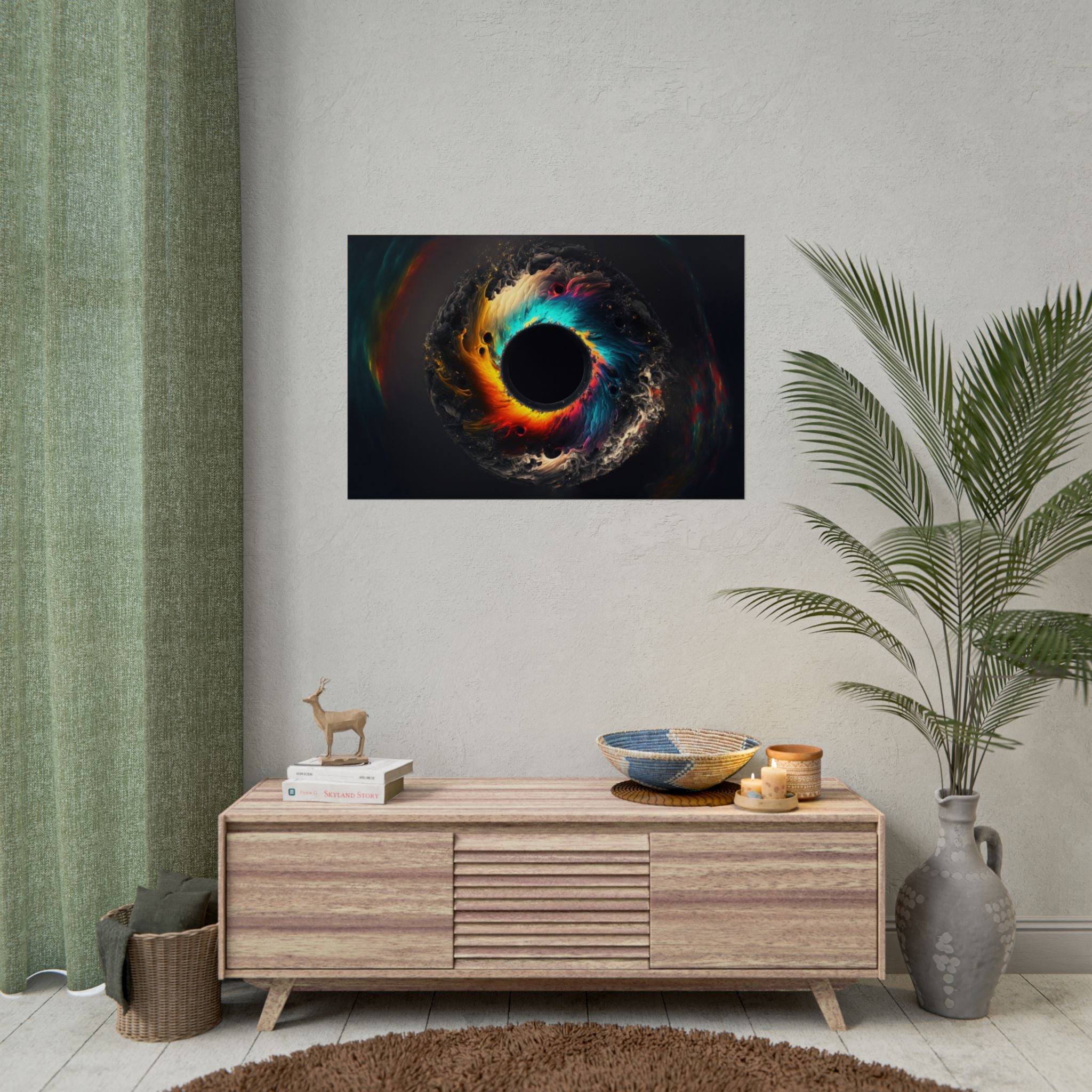 colorful-eye-poster-wall-art-black-hole-wall-decor-abstract-eye-artwork-home-decor-living-room-decor