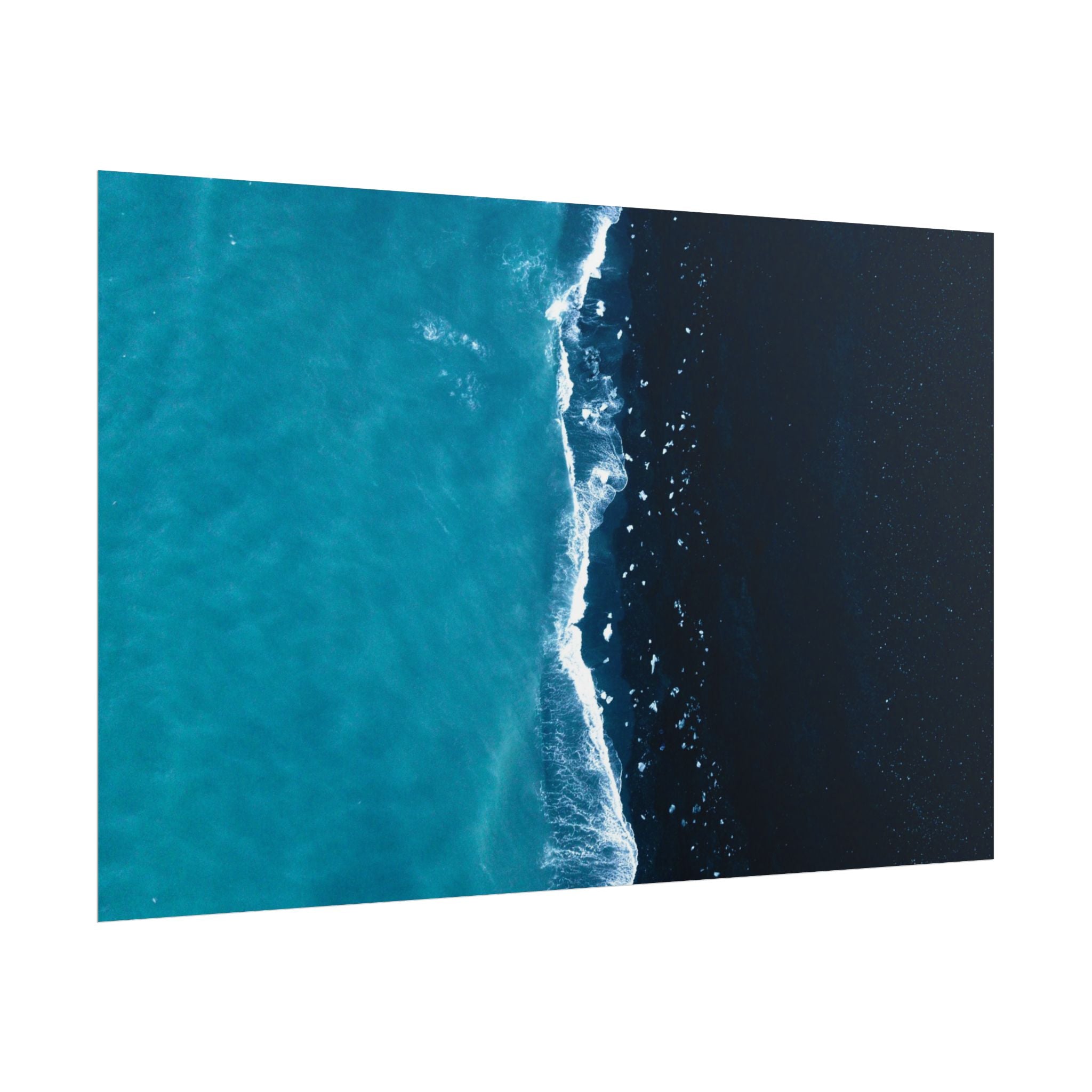 ocean-minimalist-decor-poster-print-beach-wall-art-coastal-photography-blue-ocean-print-sand-landscape-home-office-decoration