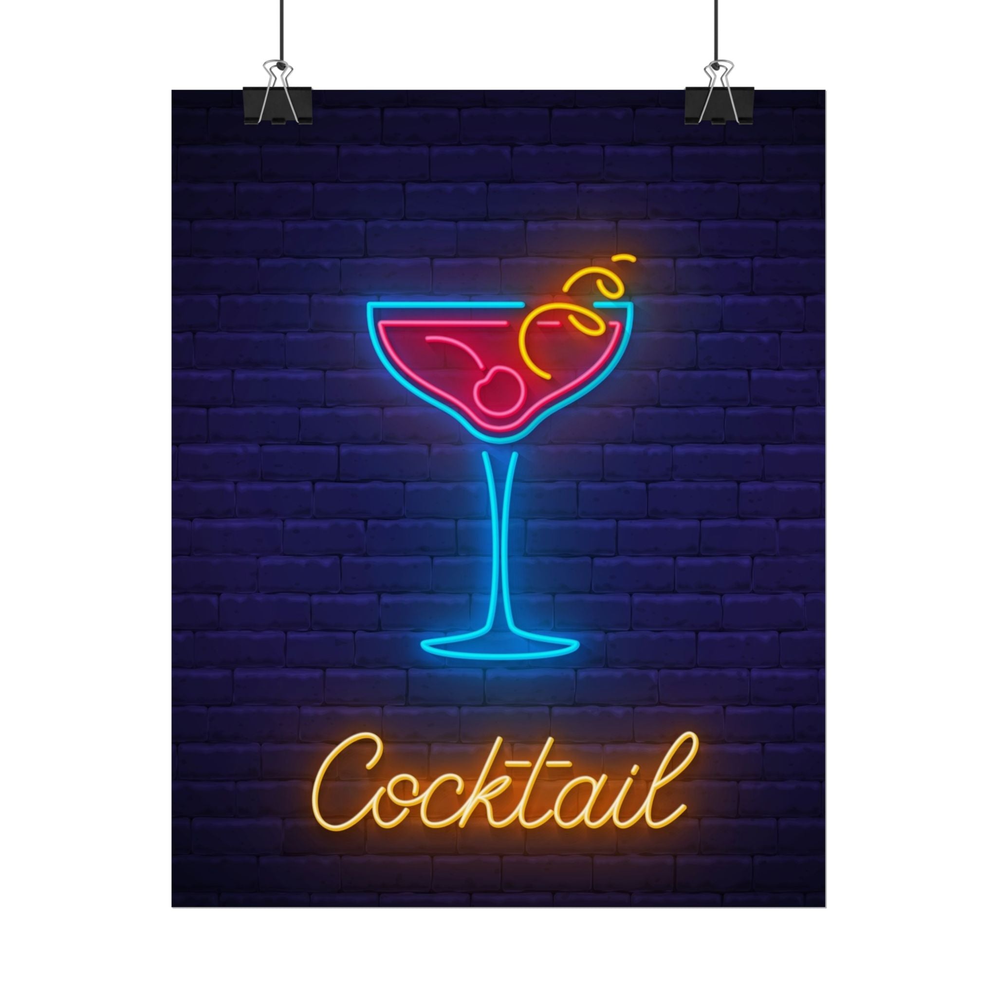 cocktail-neon-martini-poster-wall-art-decor-large-poster-artwork-cocktail-print-bar-decor-kitchen-wall-art