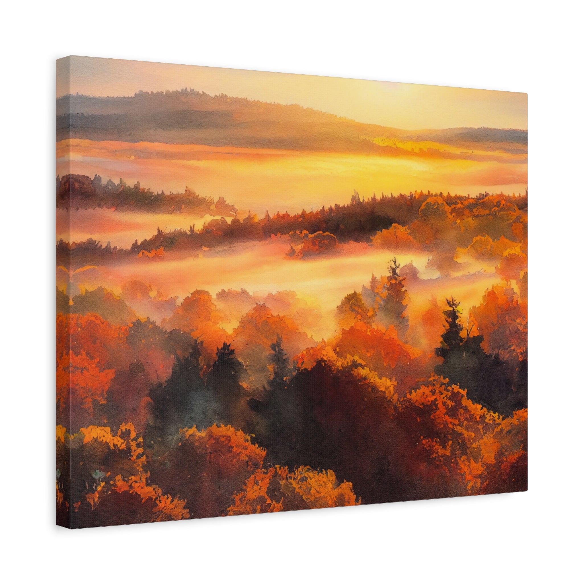 watercolor-fall-canvas-wall-art-fall-sunset-tree-print-stretched-matte-canvas-home-decor-autumn-decor-gift-for-nature-lovers