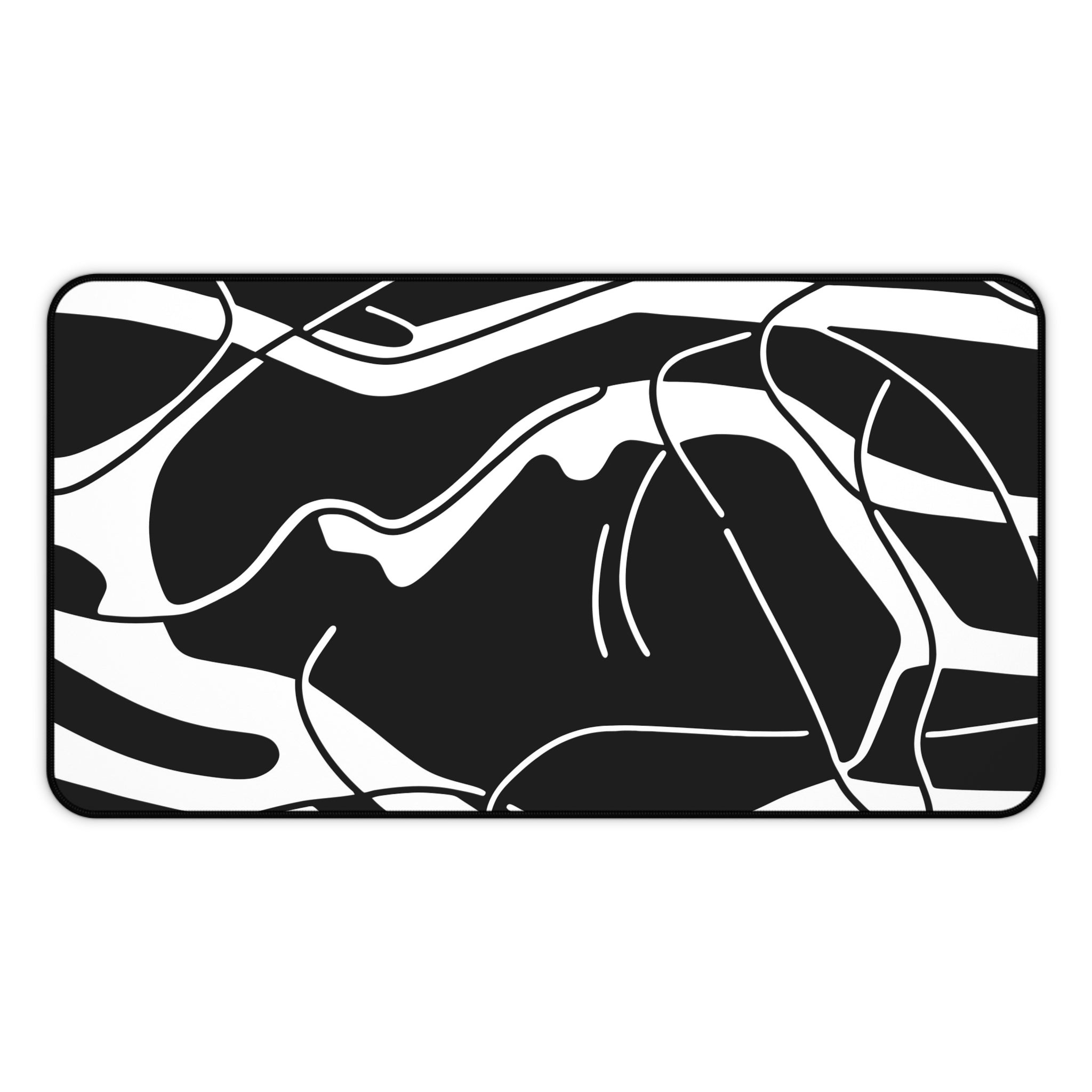 abstract-lines-monochrome-mouse-pad-abstract-art-desk-mat-chic-black-and-white-desk-pad-minimalist-mouse-pad-aesthetic