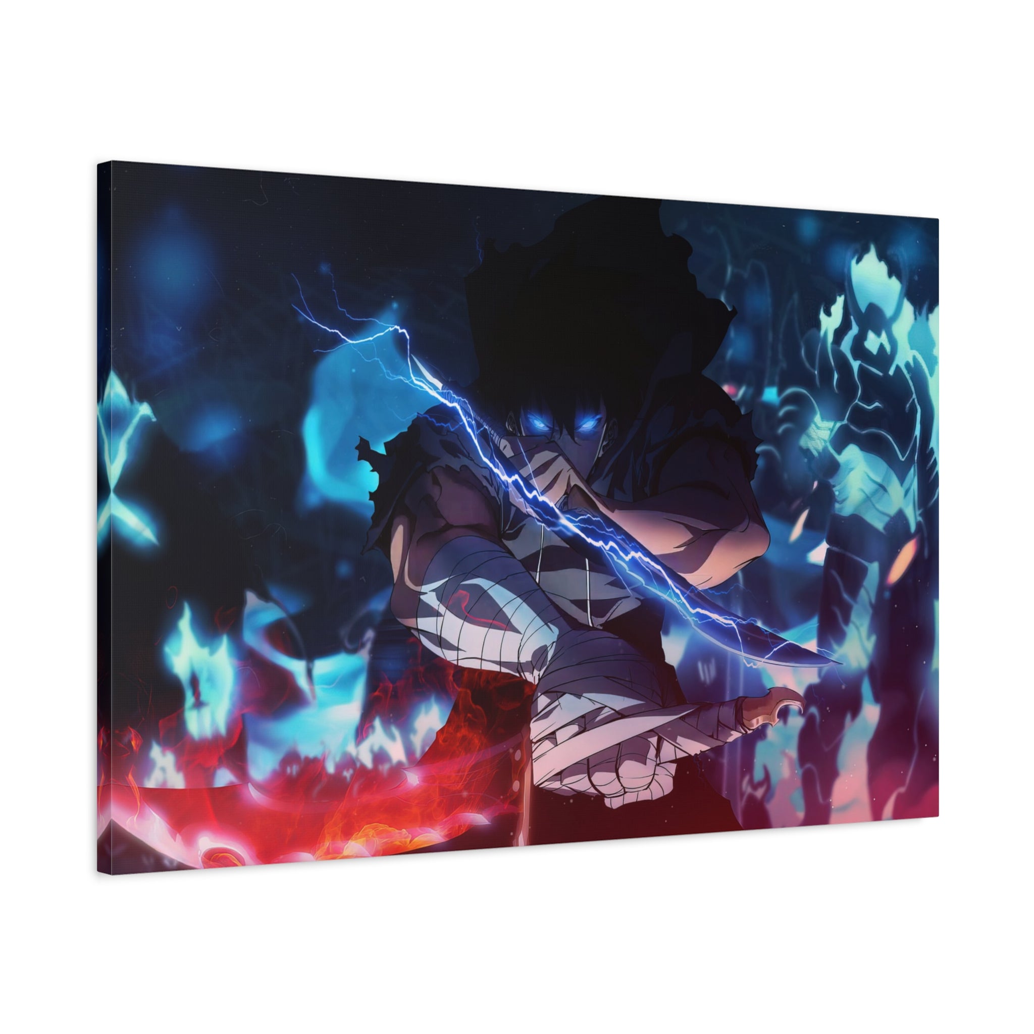 canvas-wall-art-solo-leveling-sung-jinwoo-matte-canvas-print-stretched-wall-decor-anime-artwork-gamer-gift