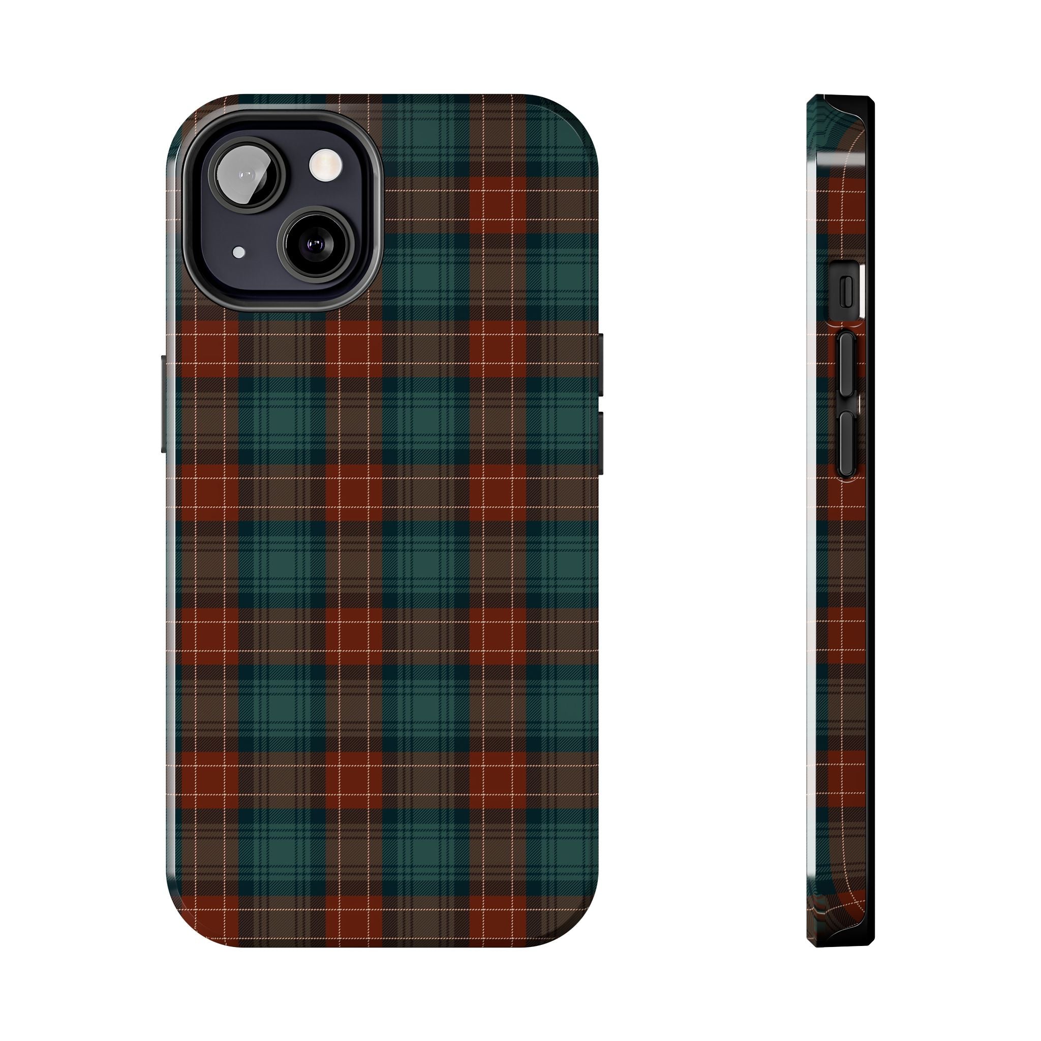green-and-red-scottish-tartan-plaid-iphone-case-durable-tough-case-iphone-15-16-pro-max-trendy-scottish-tartan-plaid-green-re