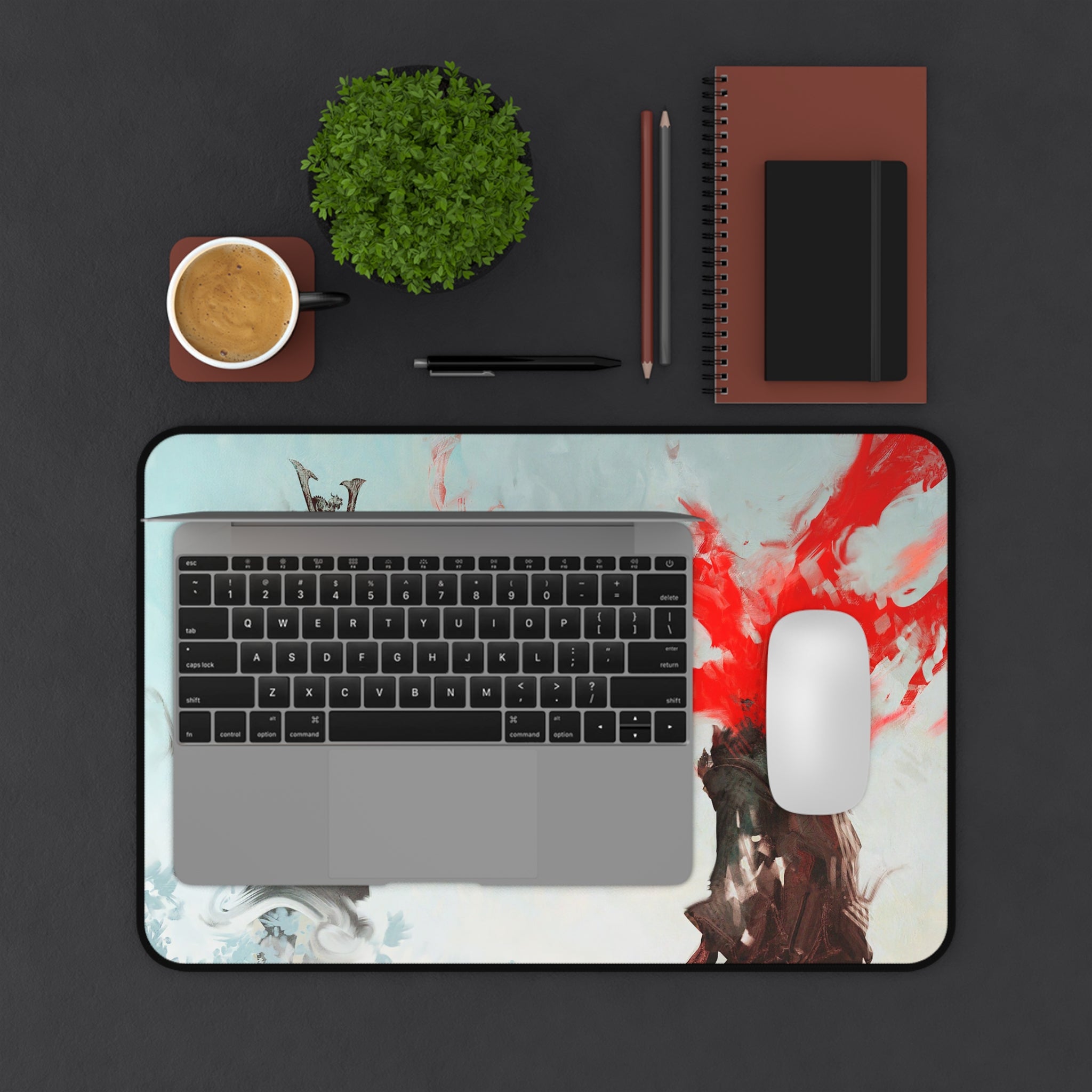 fantasy-samurai-warrior-with-oni-mask-mouse-pad-japanese-katana-samurai-warrior-with-armor-desk-mat-japanese-anime-samurai-de