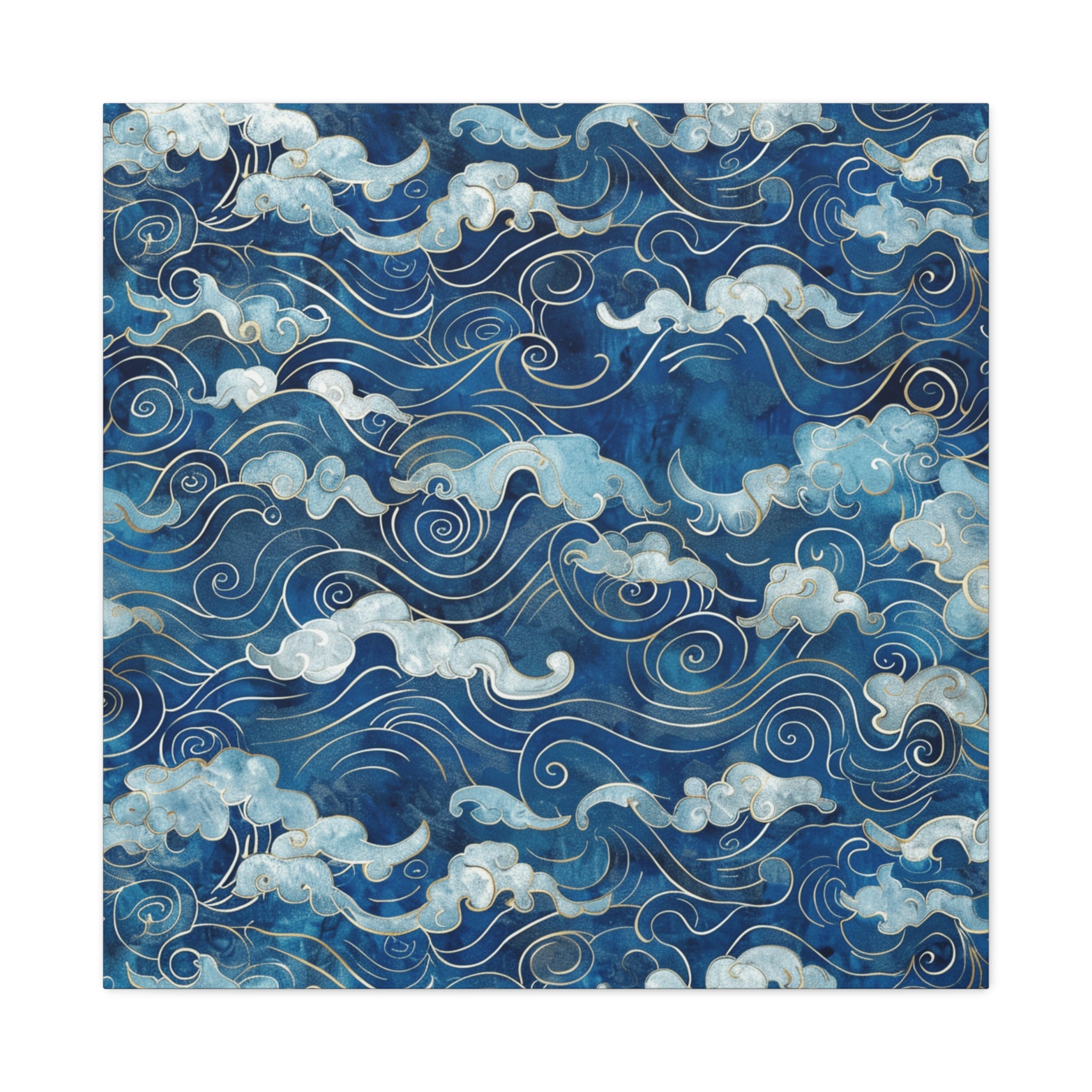 canvas-print-vintage-wave-pattern-japanese-style-colorful-wall-art-home-decor-stretched-matte-canvas-unique-gift-idea-office-