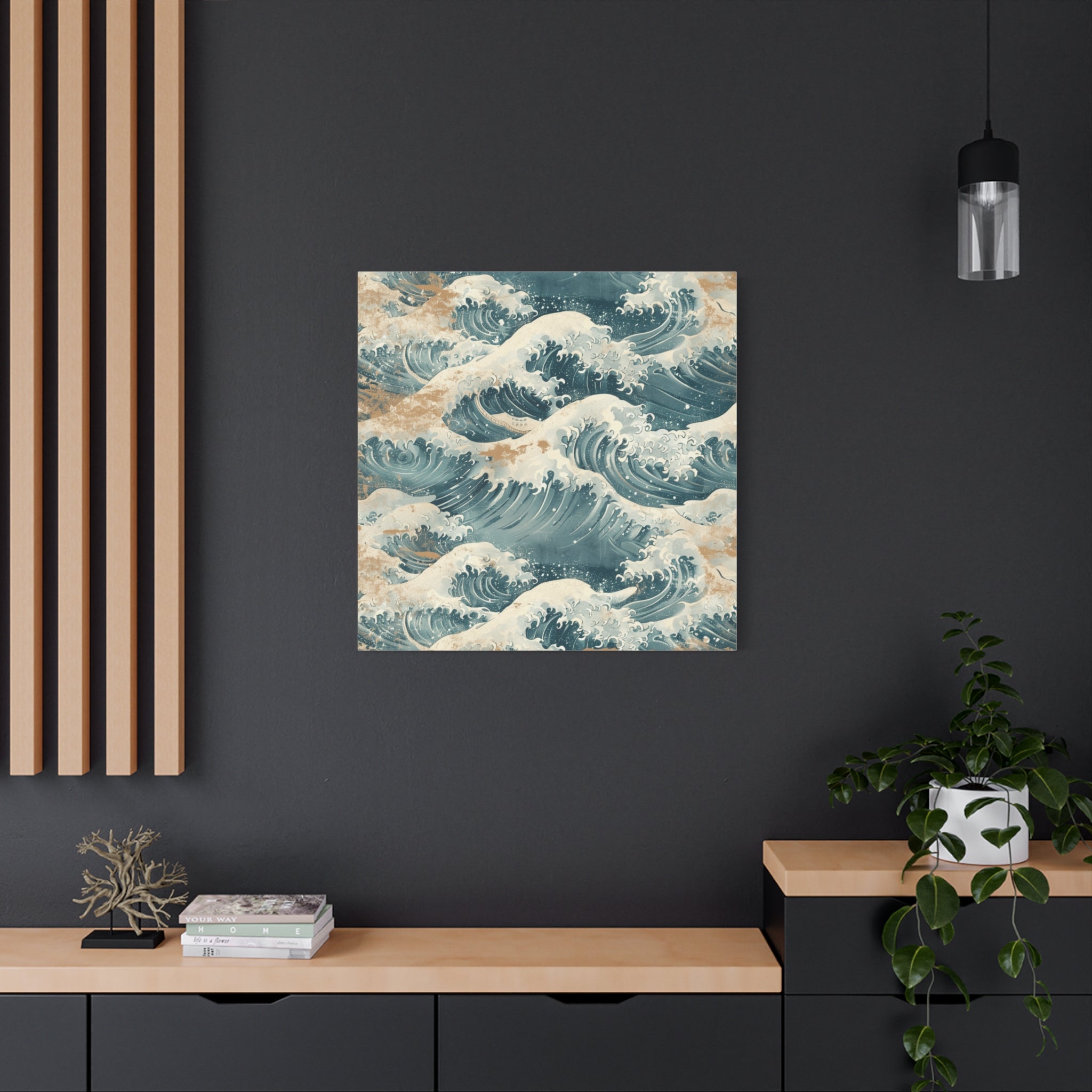 canvas-print-vintage-wave-pattern-japanese-style-colorful-wall-art-home-decor-stretched-matte-canvas-unique-gift-idea-office-