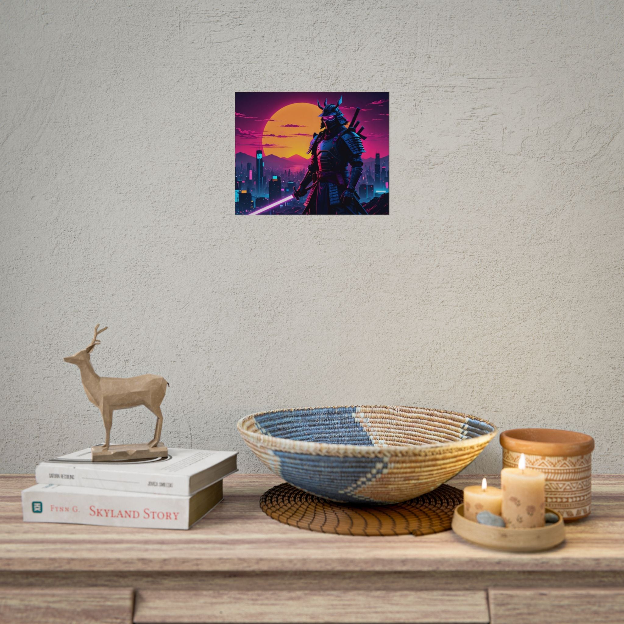 samurai-retrowave-poster-print-synthawave-wall-art-poster-gift-for-anime-fans-home-decor-japanese-art-retro-aesthetic-lightsa