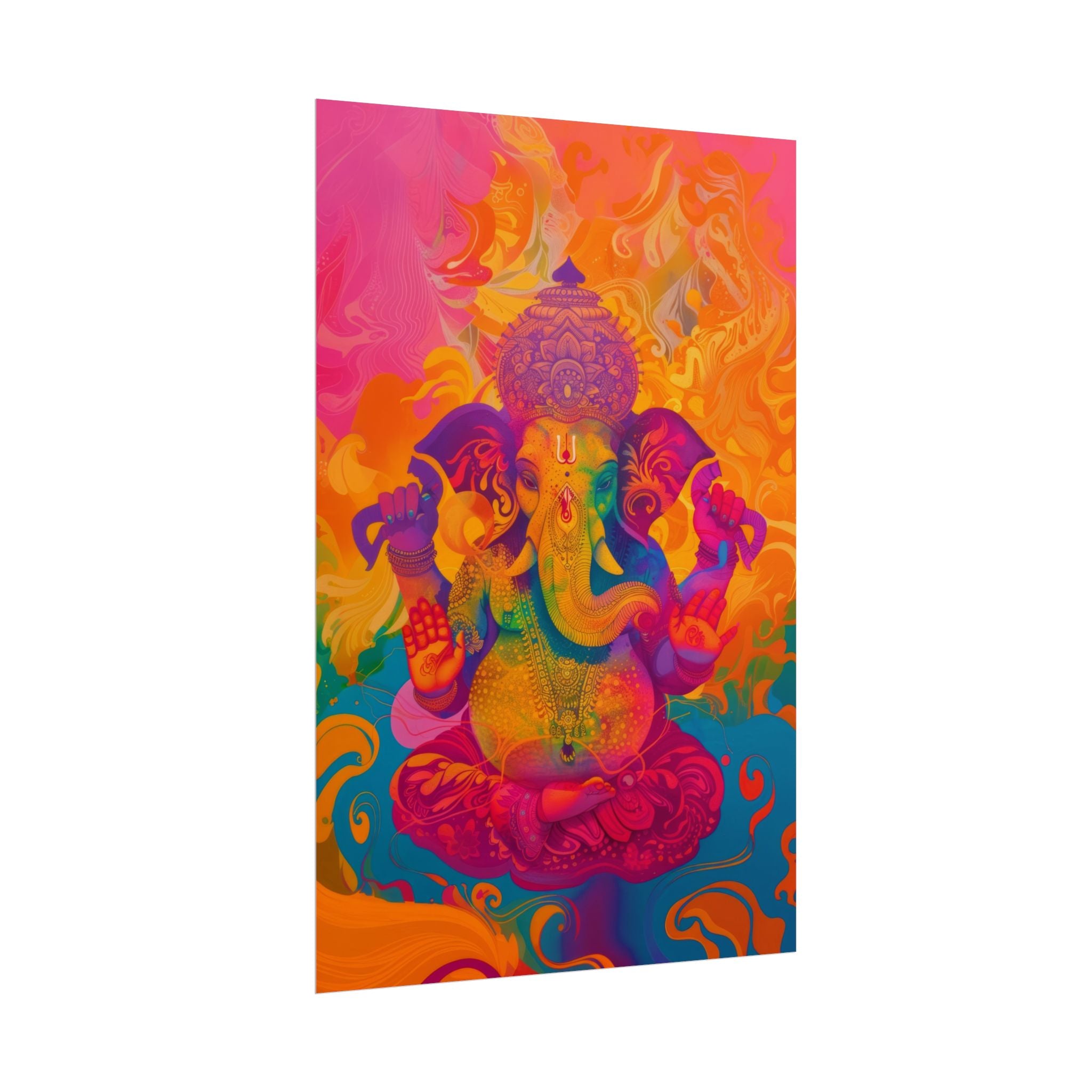 colorful-ganesha-poster-print-wall-art-decor-spiritual-home-decor-lord-ganesha-art-hindu-god-wall-decor-ethnic-wall-hanging