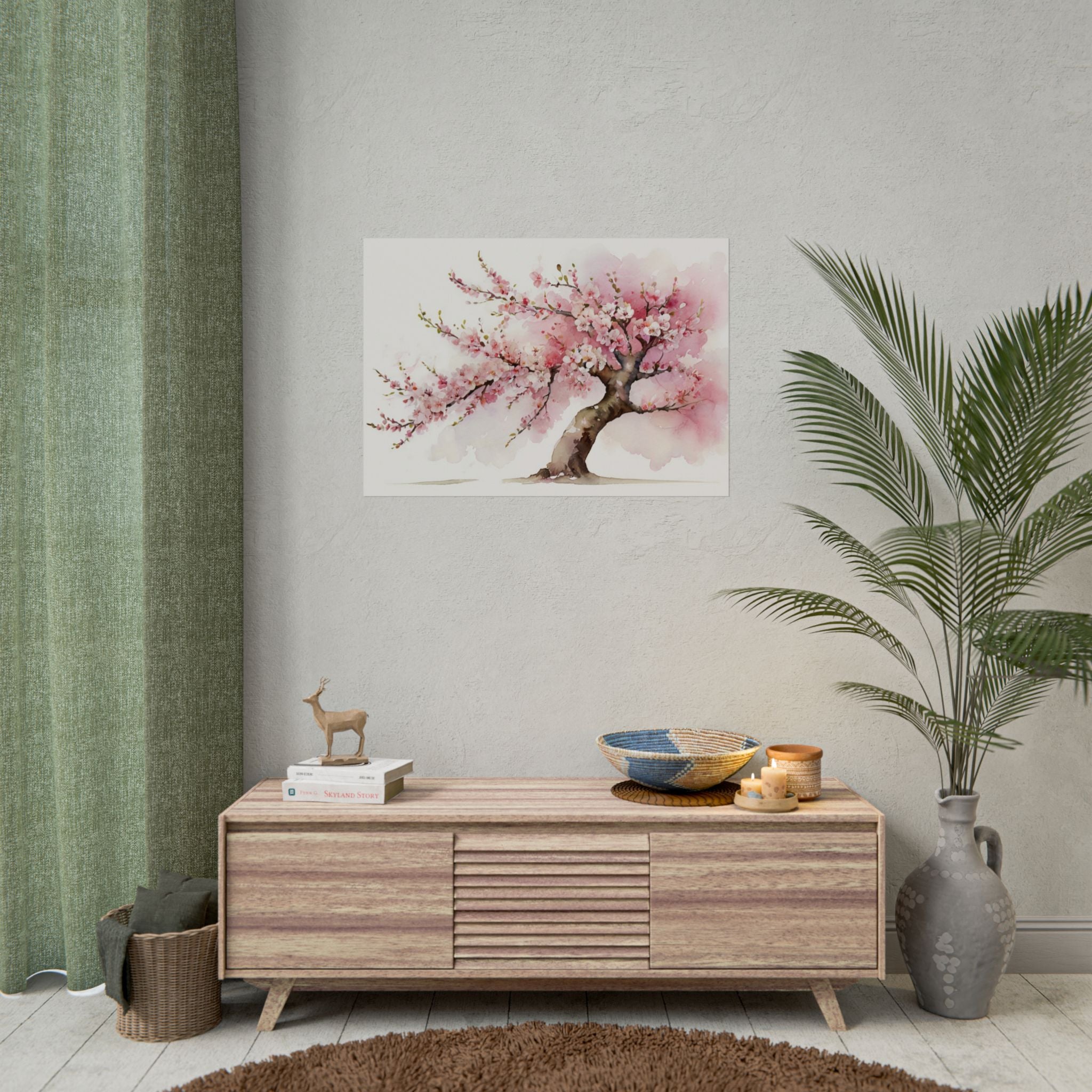 sakura-poster-print-watercolor-cherry-blossom-spring-floral-japanese-bloom-watercolor-poster-print-home-decor-japandi-art