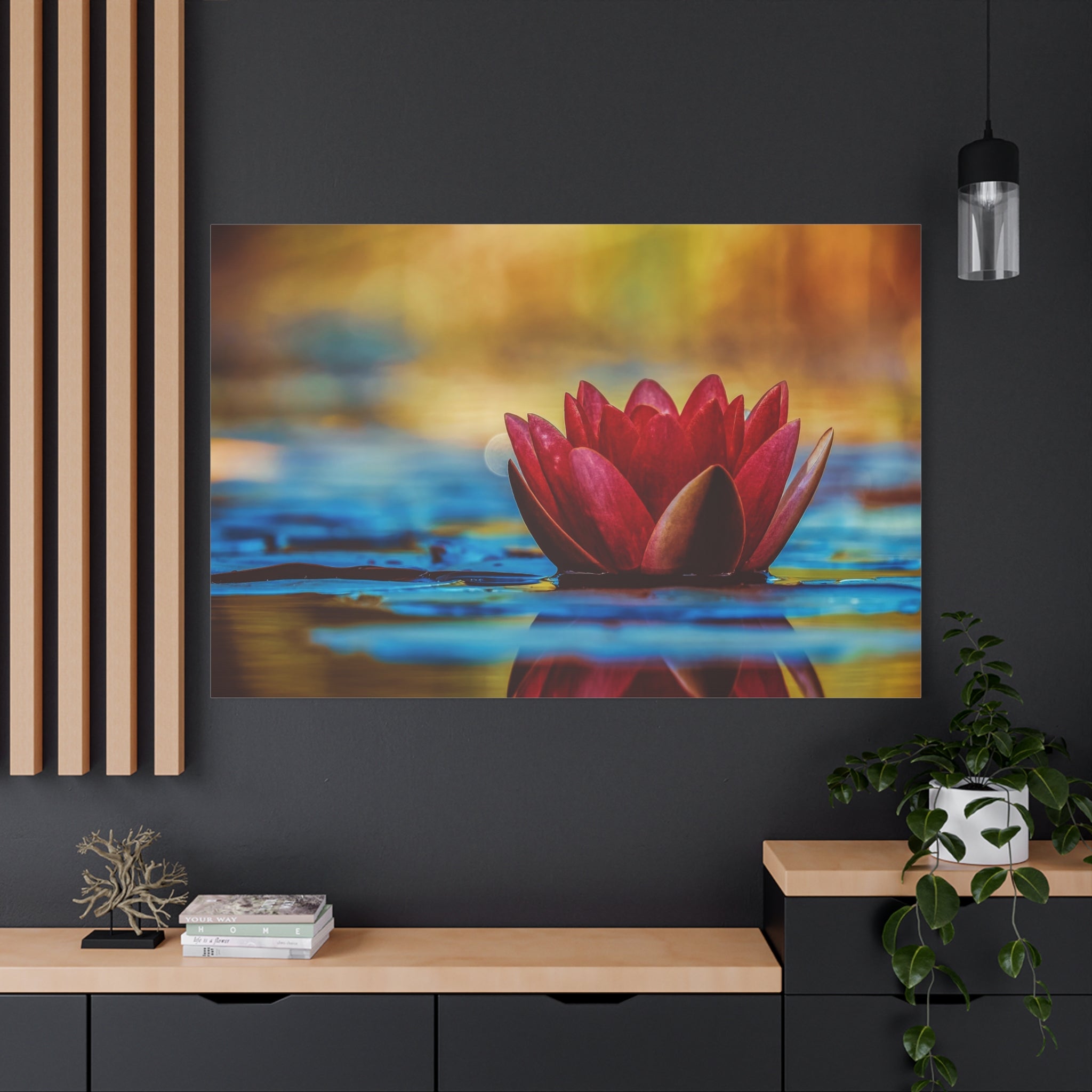 canvas-print-lotus-floral-nature-wall-art-home-decor-gift-idea-living-room-decor-office-art-zen-decor
