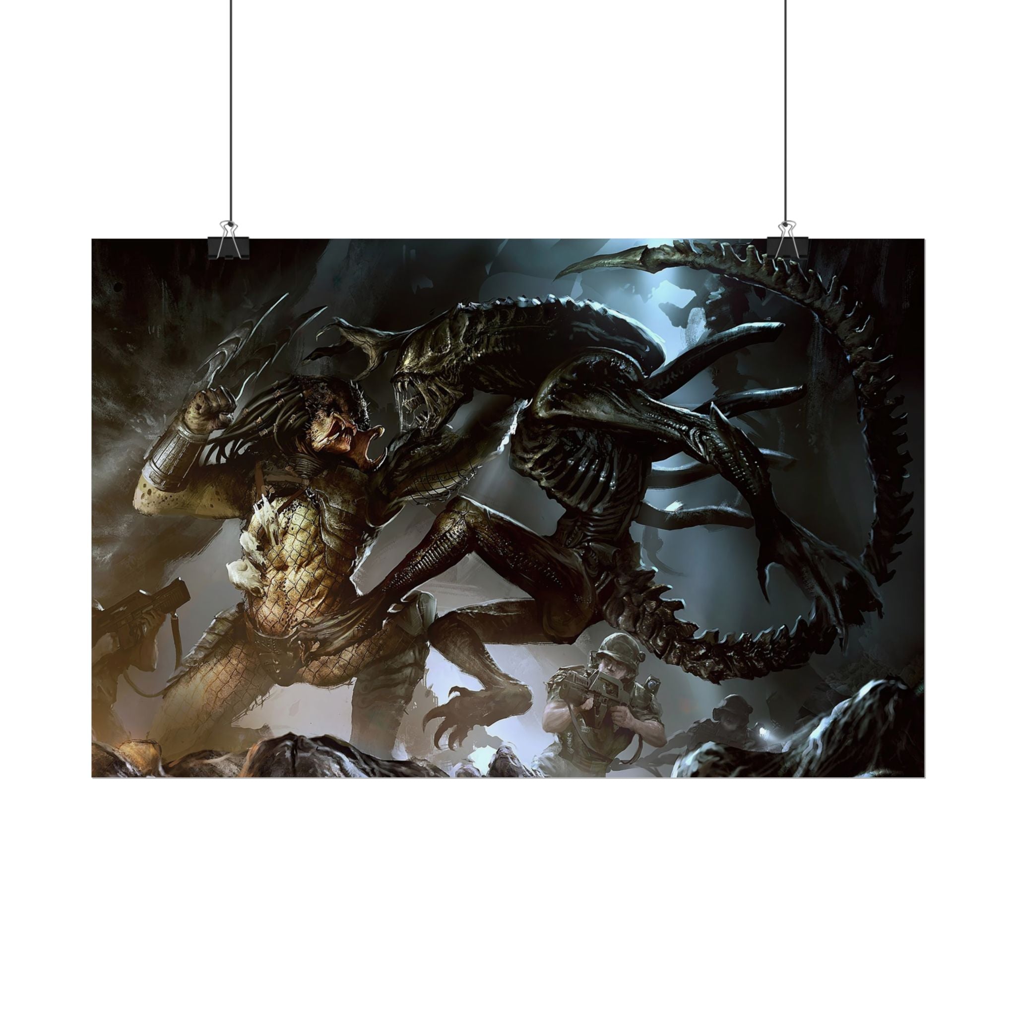 predator-alien-poster-print-xenomorph-si-fi-home-decor-movie-poster-pretador-fantasy-art
