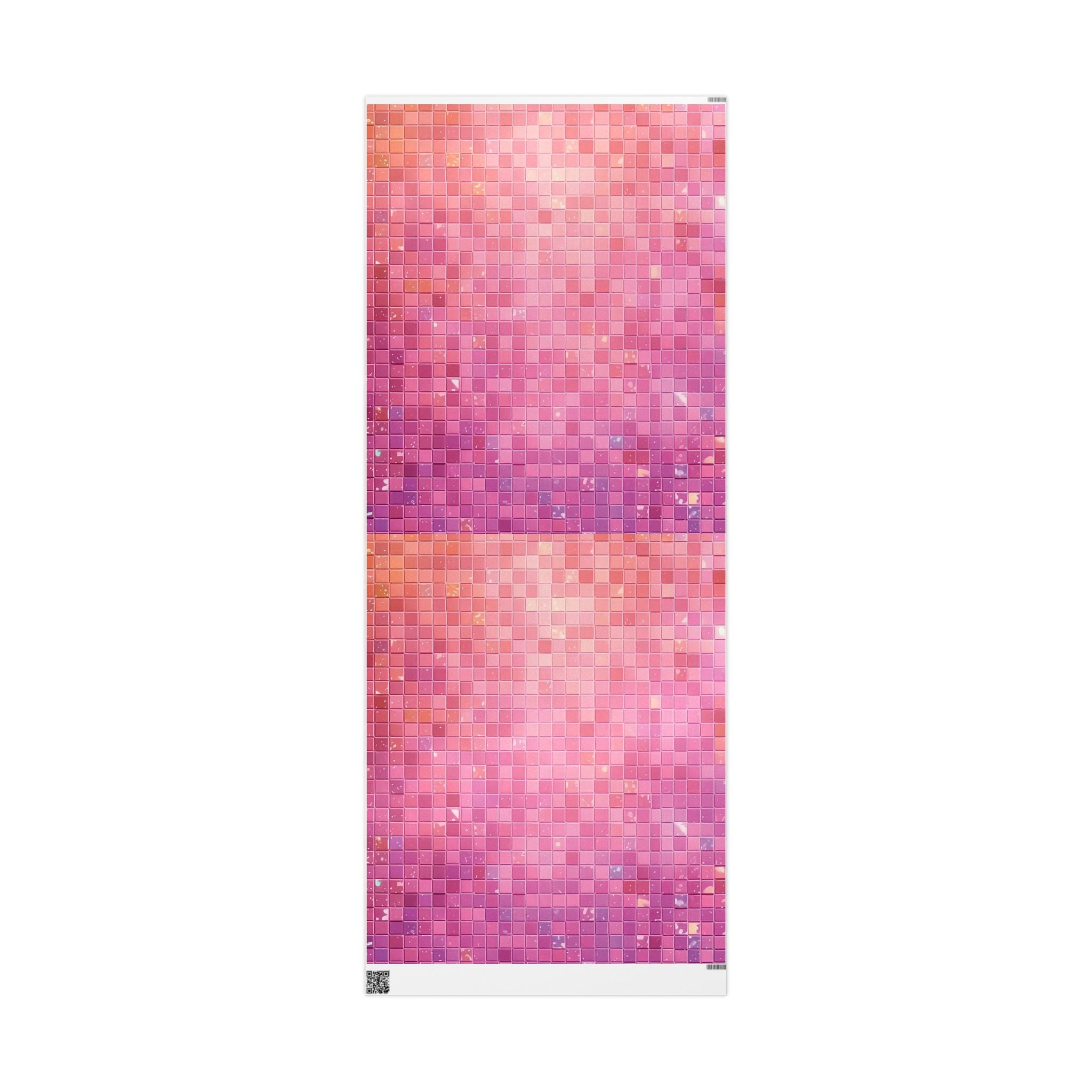 pastel-mosaic-wrapping-paper-pink-hologram-elegant-gift-wrap-for-special-occasions-birthdays-holidays-gift-wrap-wrapping-shee