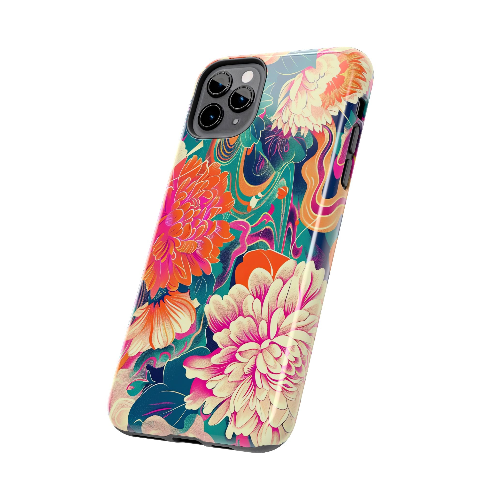 iphone-tough-case-retro-japanese-flowers-floral-phone-cover-vintage-japanese-style-protective-phone-case-asian-floral-design-