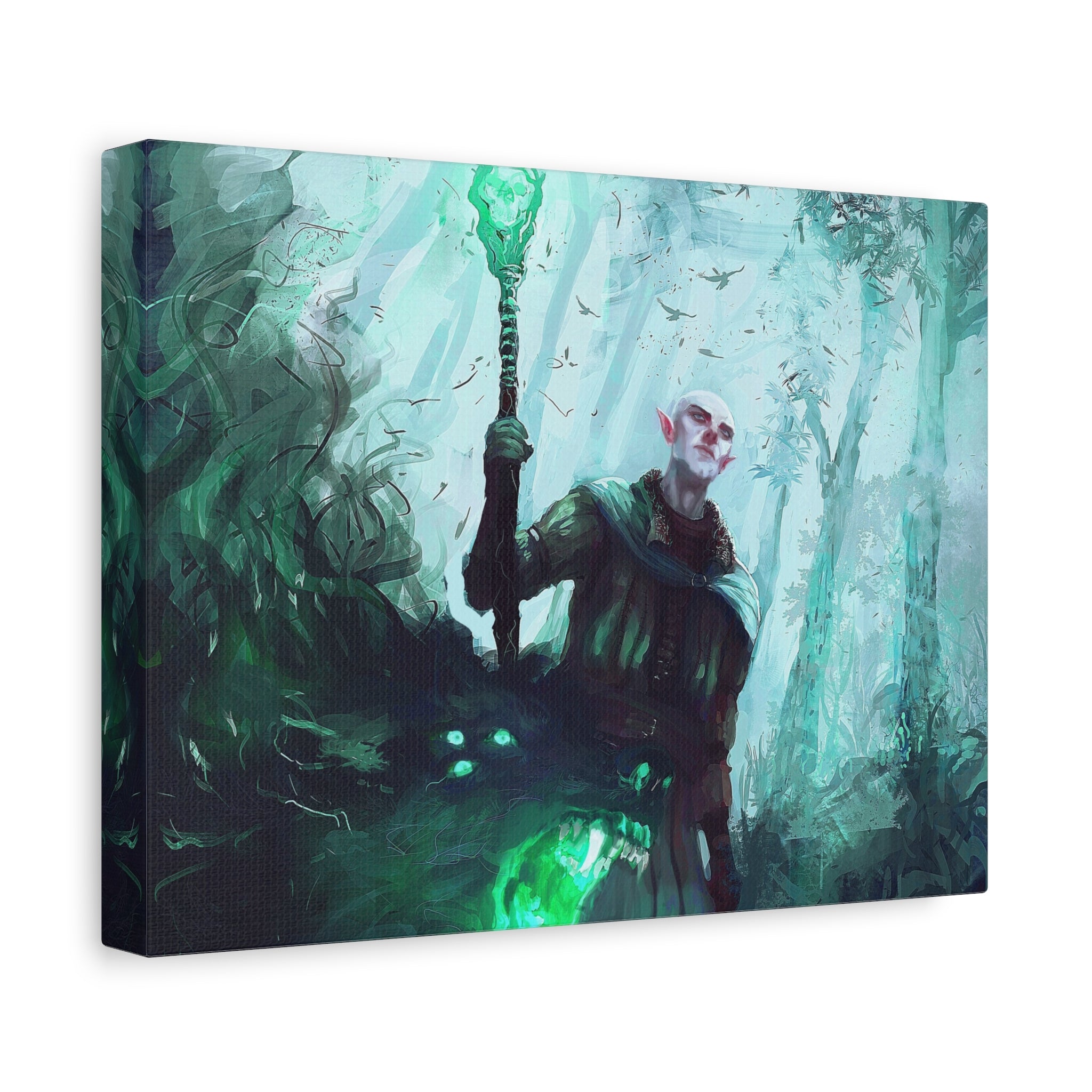 Dragon Age Solas Canvas Art - Fantasy Decor for Gamers, Gaming Wall Decor, Dragon Age Inquisitions Canvas Print