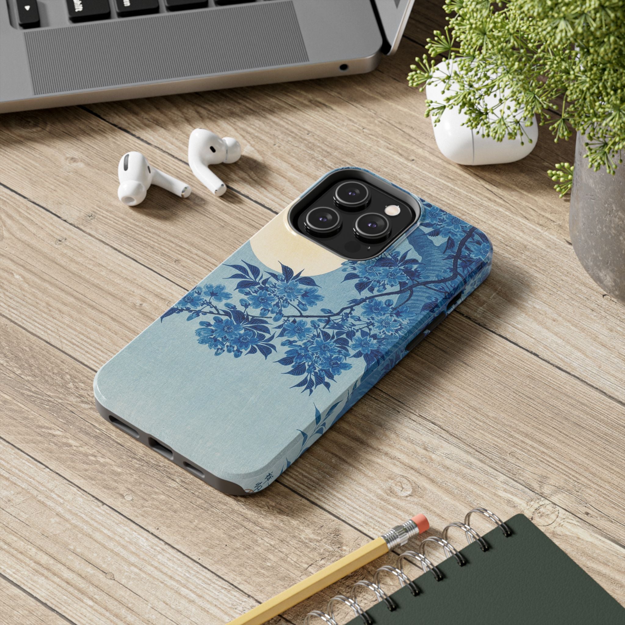 floral-iphone-tough-case-blossoming-cherry-on-a-moonlit-night-protective-iphone-cover-nature-iphone-case-cherry-blossom-gift-