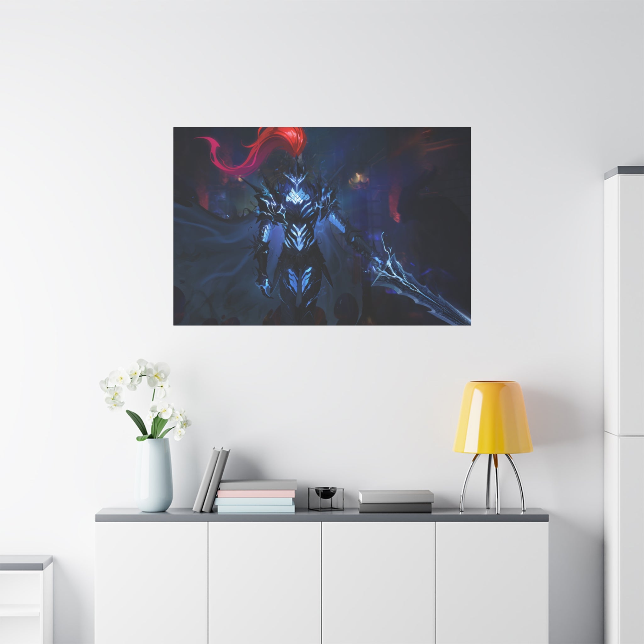 canvas-wall-art-solo-leveling-igris-shadow-matte-canvas-print-stretched-wall-decor-anime-artwork-gamer-gift