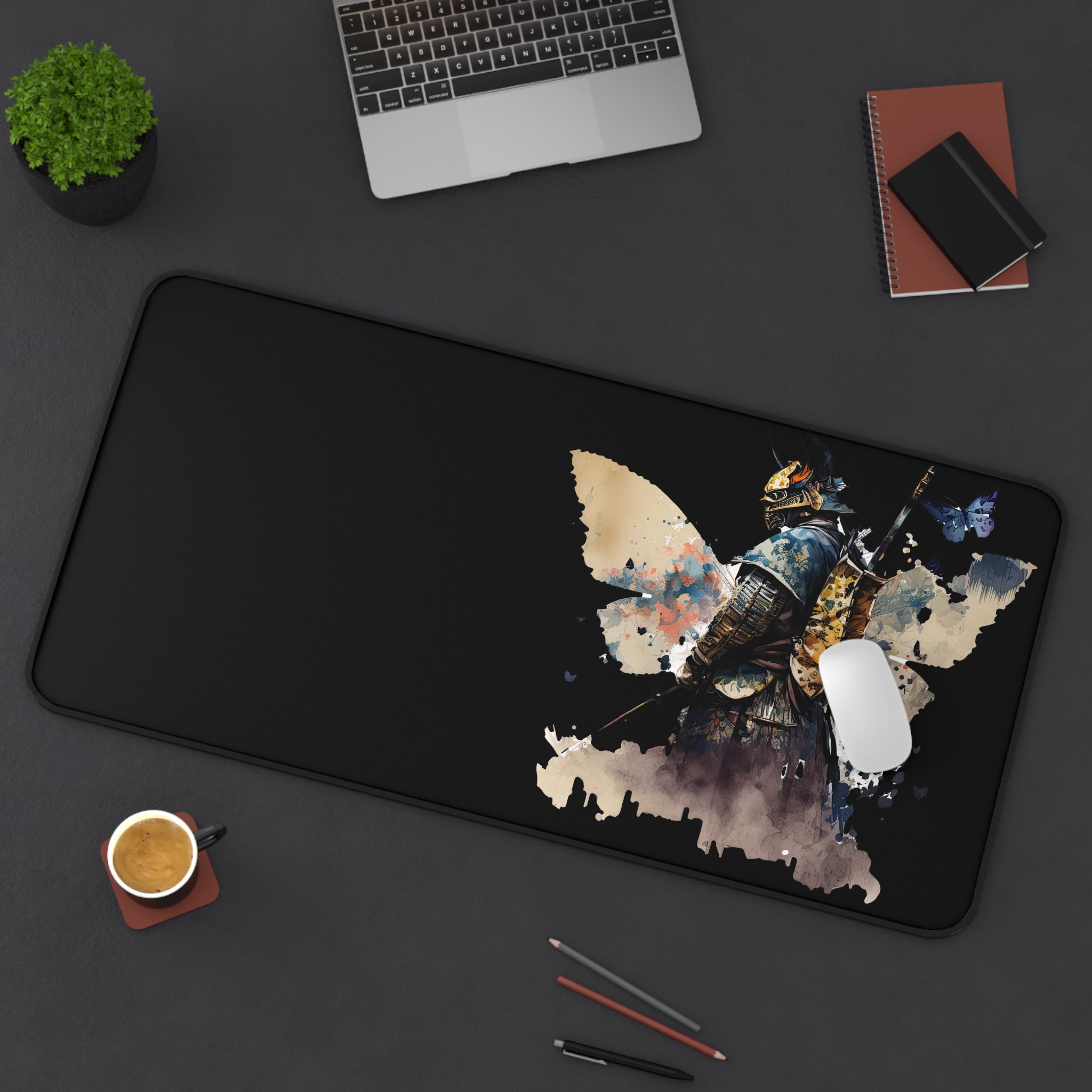 japanese-samurai-watercolor-butterfly-mousepad-desk-mat-desk-pad-for-home-office-gaming-work-desk-large-keyboard-mat-gift-for