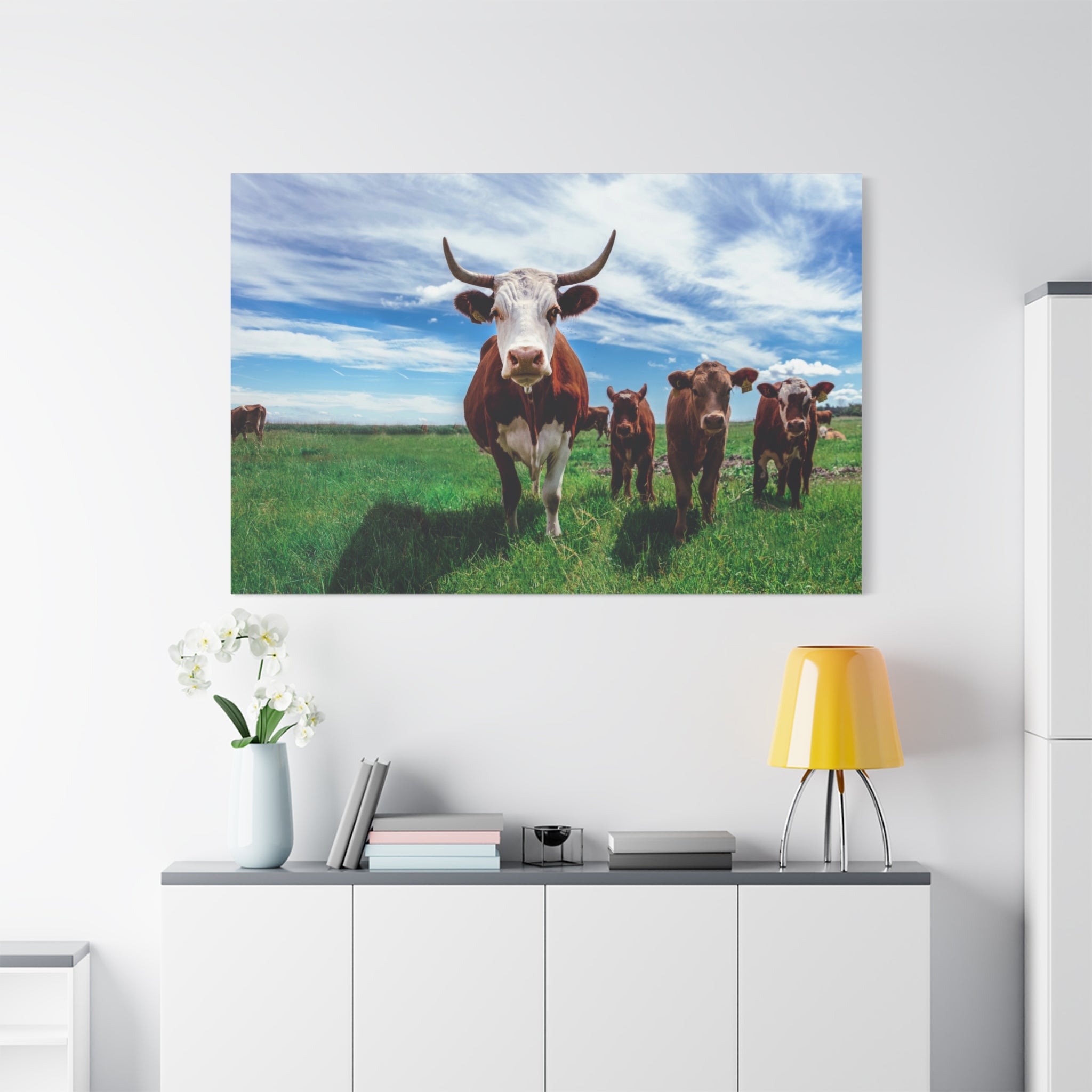 canvas-print-cow-art-home-decor-wall-art-farmhouse-art-living-room-decor-matte-canvas-print-cow-lovers-gift