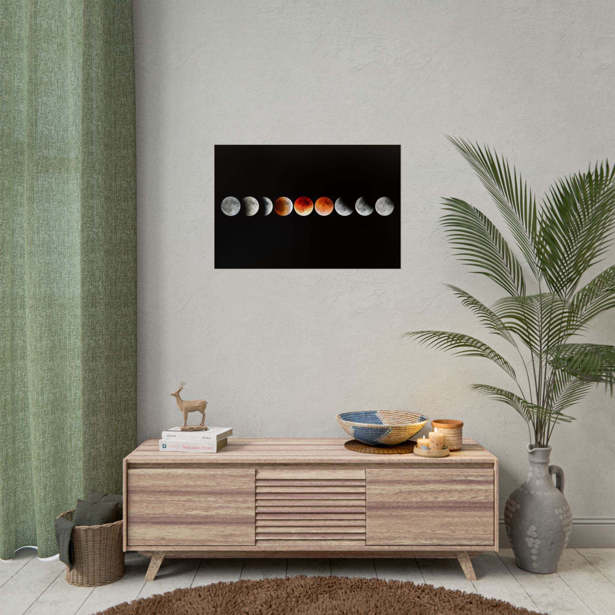 moon-phases-poster-wall-art-lunar-eclipse-wall-art-decor-home-decor-celestial-wall-hanging-astronomy-gift-space-poster