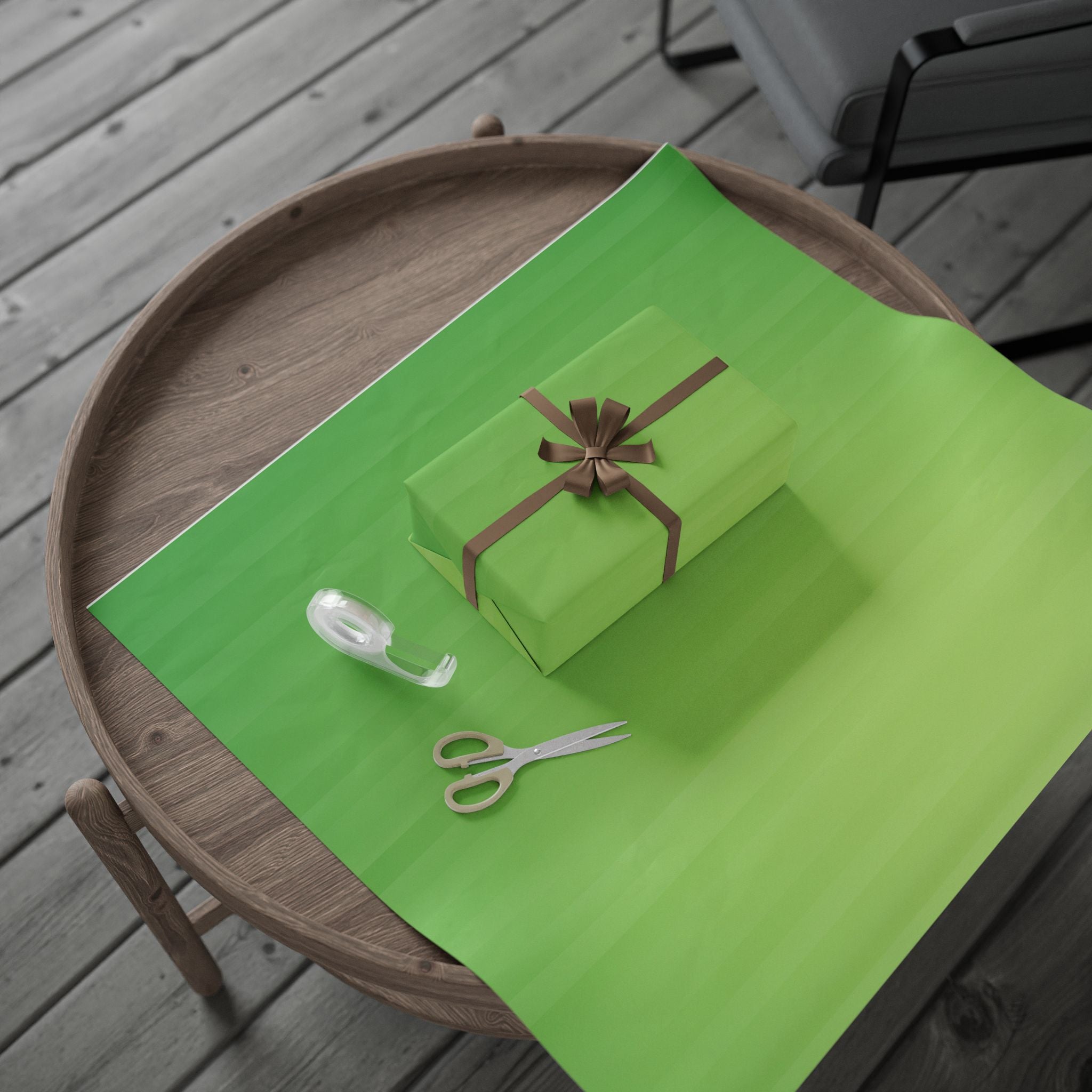 green-line-stripe-elegant-wrapping-paper-gift-wrap-roll-for-holidays-birthdays-and-special-occasions-christmas-present-packag