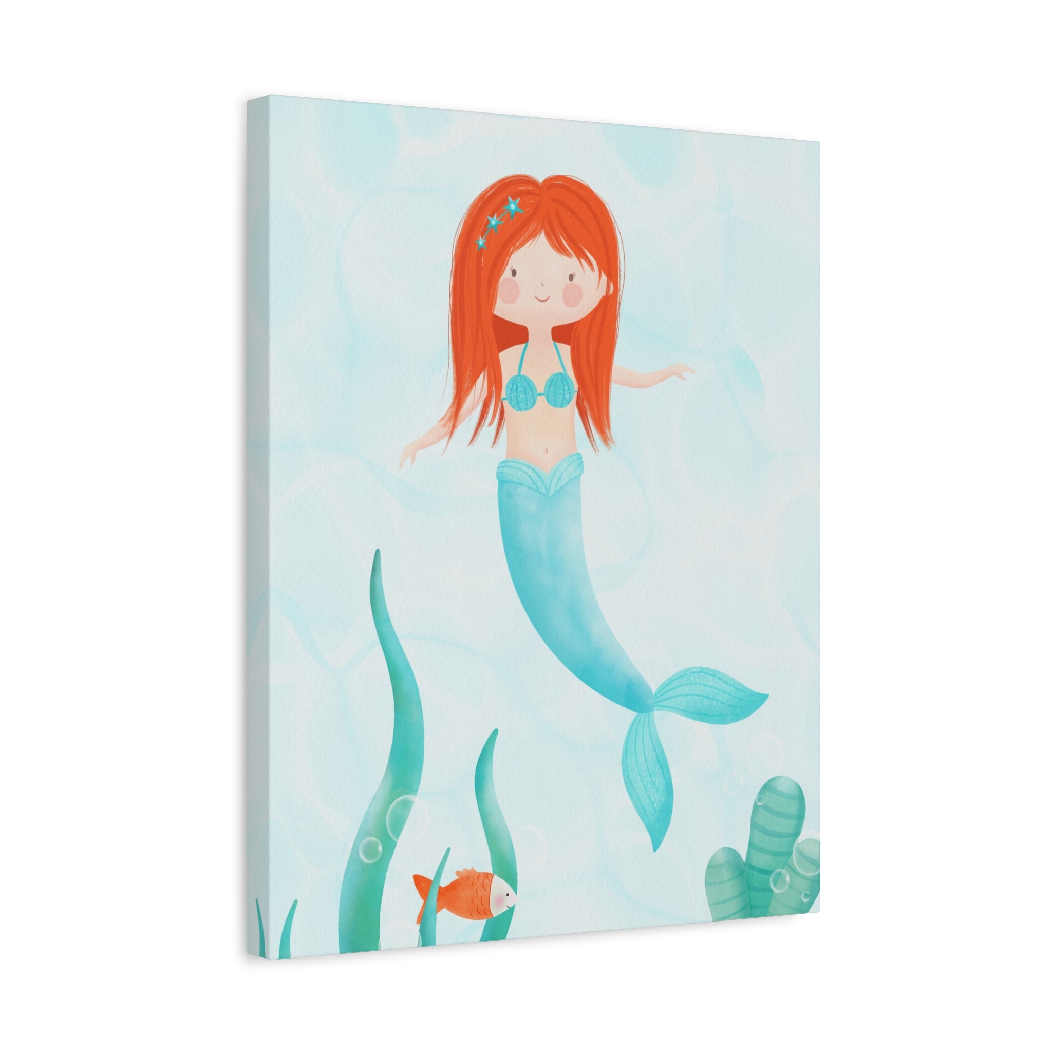 canvas-wall-art-cute-blue-mermaid-nursery-decor-blue-mermaid-print-nursery-art-cute-blue-mermaid-decoration-baby-nursery-merm