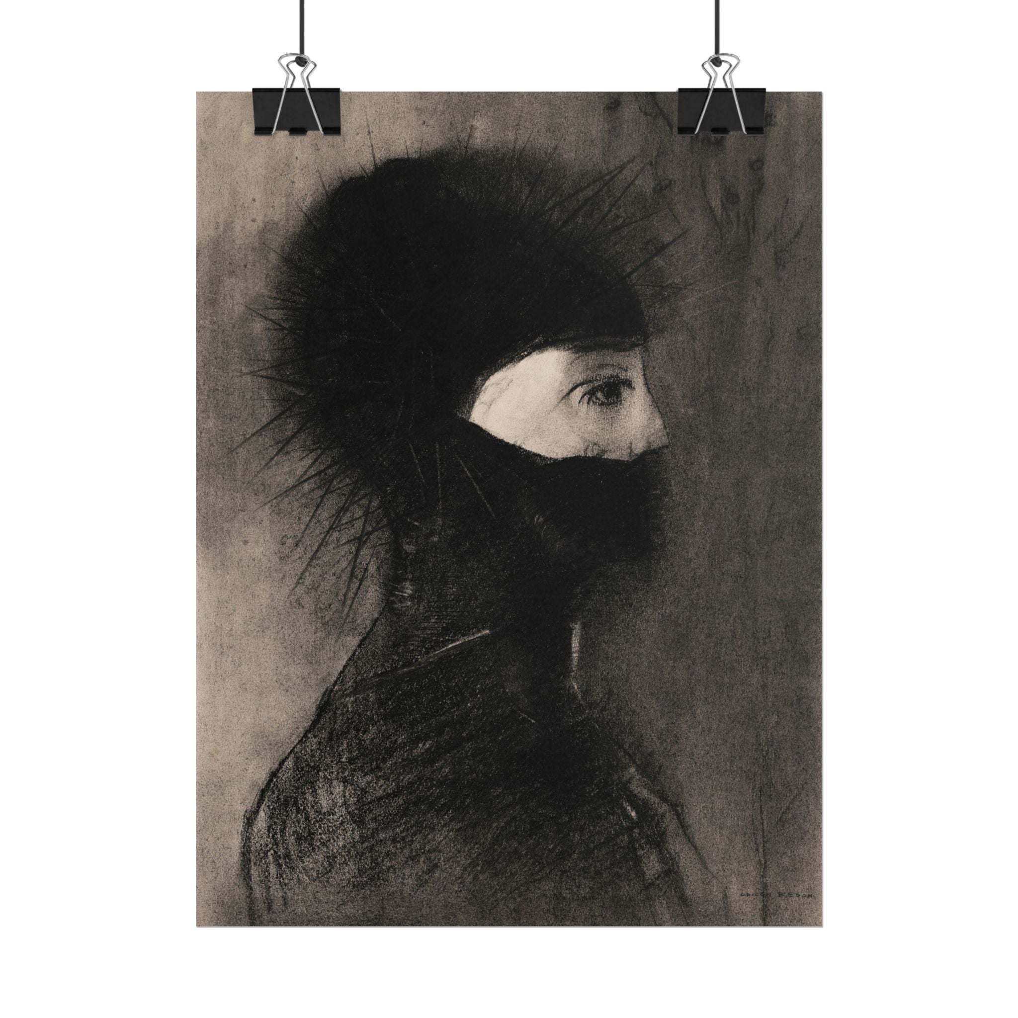armor-by-odilon-redon-poster-print-vintage-woman-illustration-post-impressionism-art-wall-decor