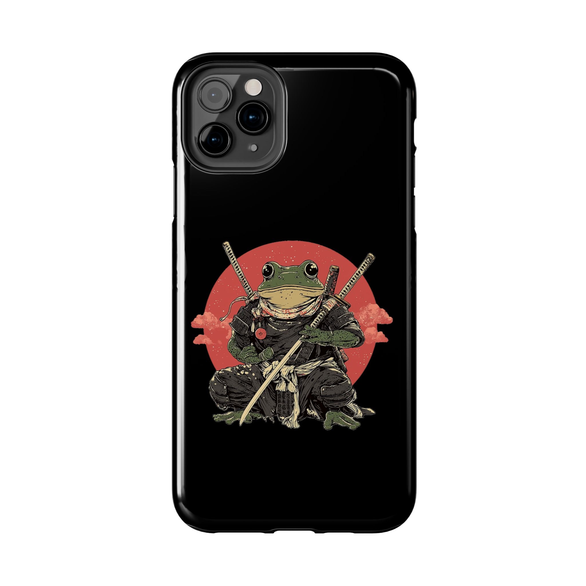 retro-vintage-ninja-frog-iphone-tough-case-red-sun-japanese-samurai-frog-design-ninja-warrior-black-iphone-hard-cover