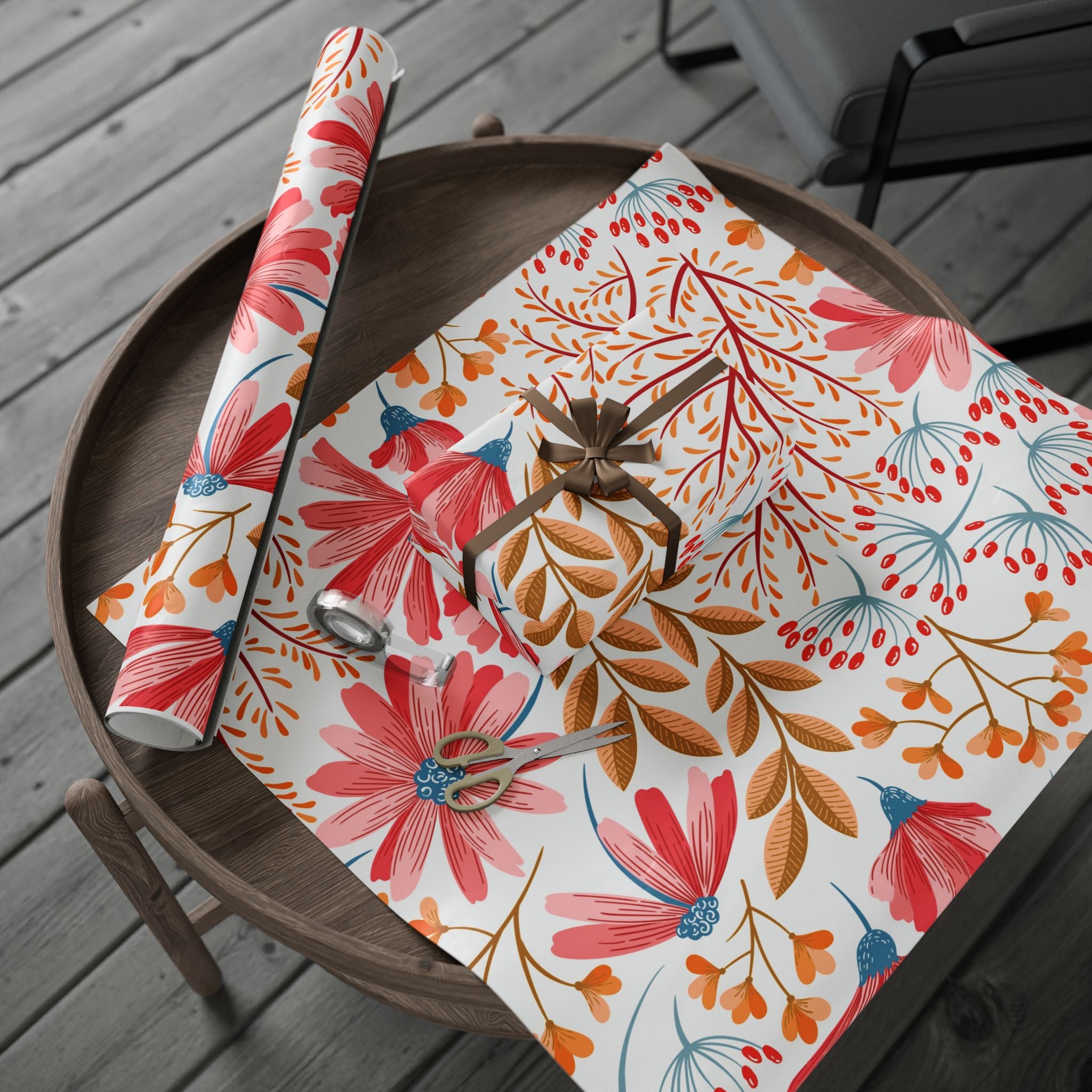 floral-wrapping-papers-30x72-pink-flower-elegant-gift-wrap-for-presents-decorative-packaging-for-occasions-paper-roll-birthda