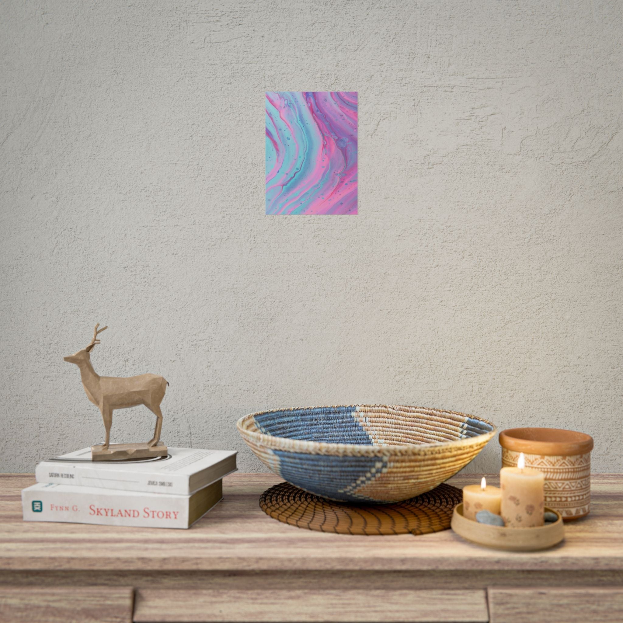 blue-pink-abstract-minimalist-poster-print-blue-pink-decor-pink-blue-Poster-wall-art-modern-home-decor-living-room-wall-art