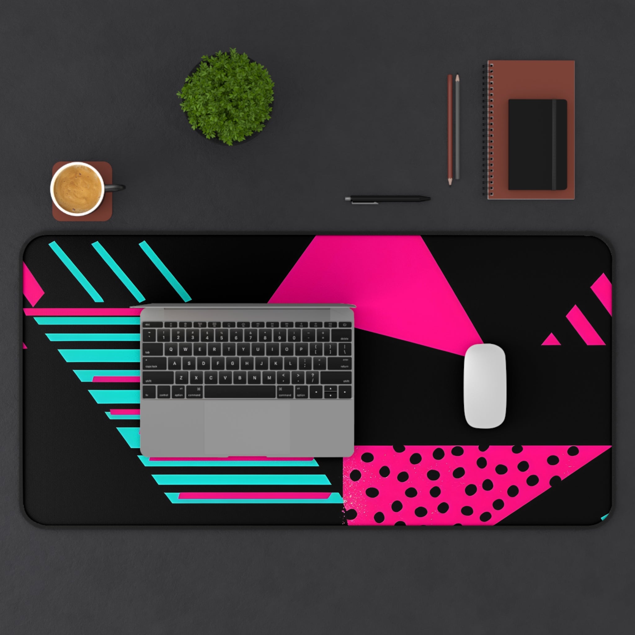abstract-synthwave-neon-gaming-mouse-pad-for-retro-desk-decor-retro-neon-desk-pad-with-abstract-synthwave-design-colorful-des