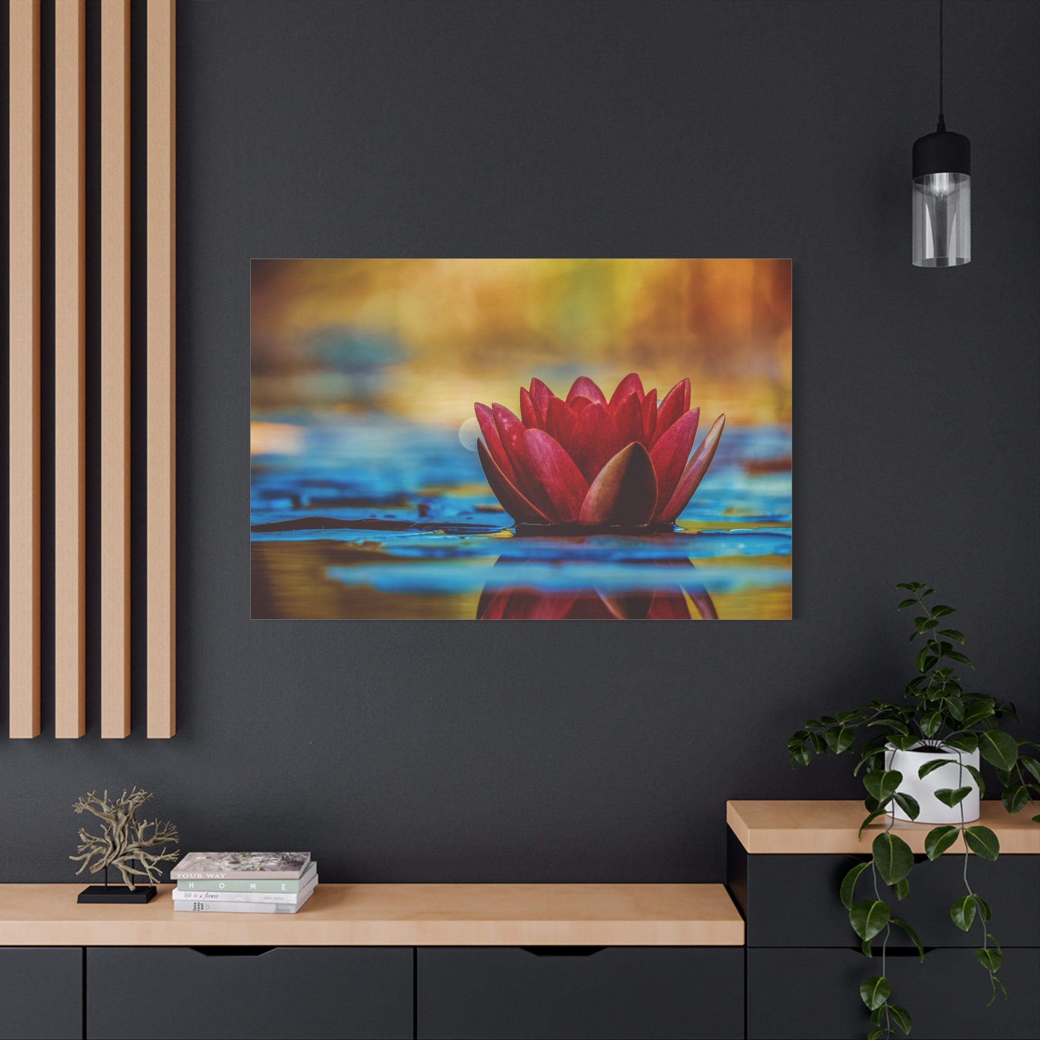canvas-print-lotus-floral-nature-wall-art-home-decor-gift-idea-living-room-decor-office-art-zen-decor