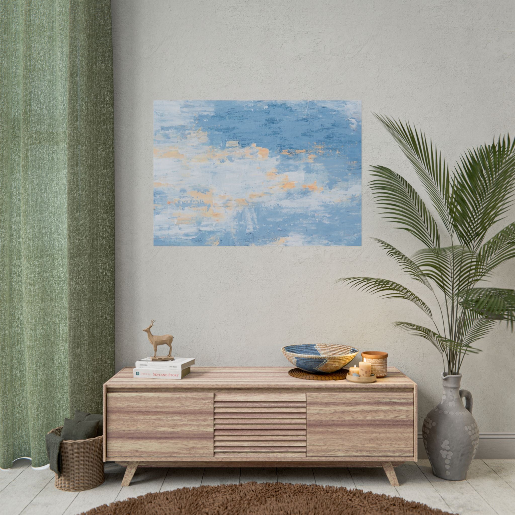 poster-print-abstract-light-blue-home-decor-wall-art-blue-poster-art-living-room-decor-unique-gift-idea-abstract-painting-wal