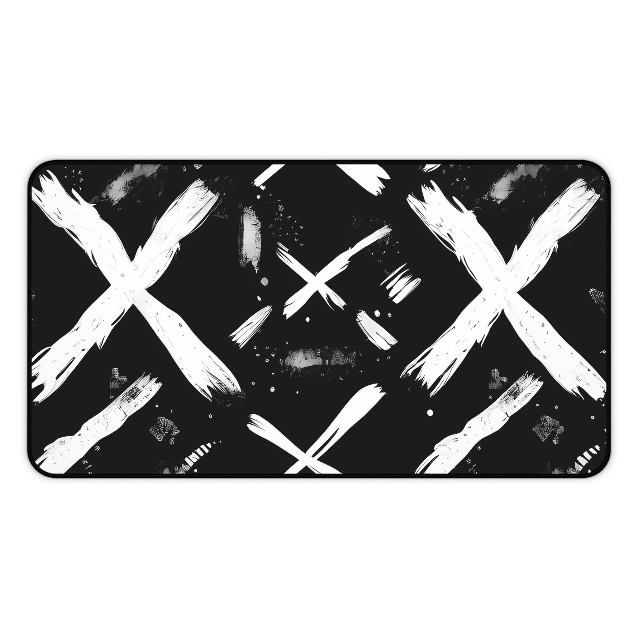 xxx-monochrome-mouse-pad-black-and-white-face-desk-mat-sleek-black-and-white-desk-pad-modern-minimalist-mouse-pad