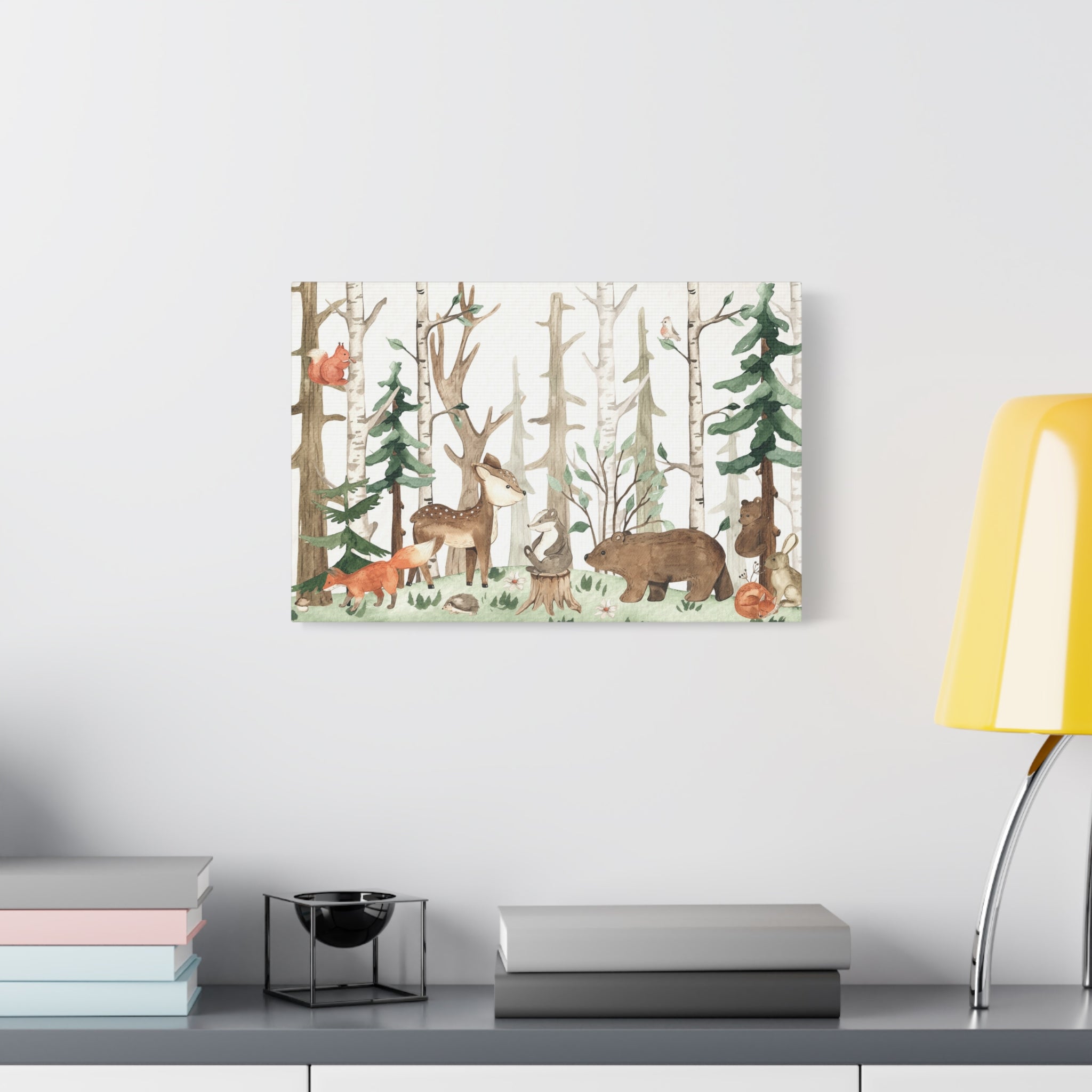 canvas-wall-art-jungle-safari-nursery-decor-safari-print-nursery-art-woodland-nursery-decoration-baby-nursery-safari-prints-1