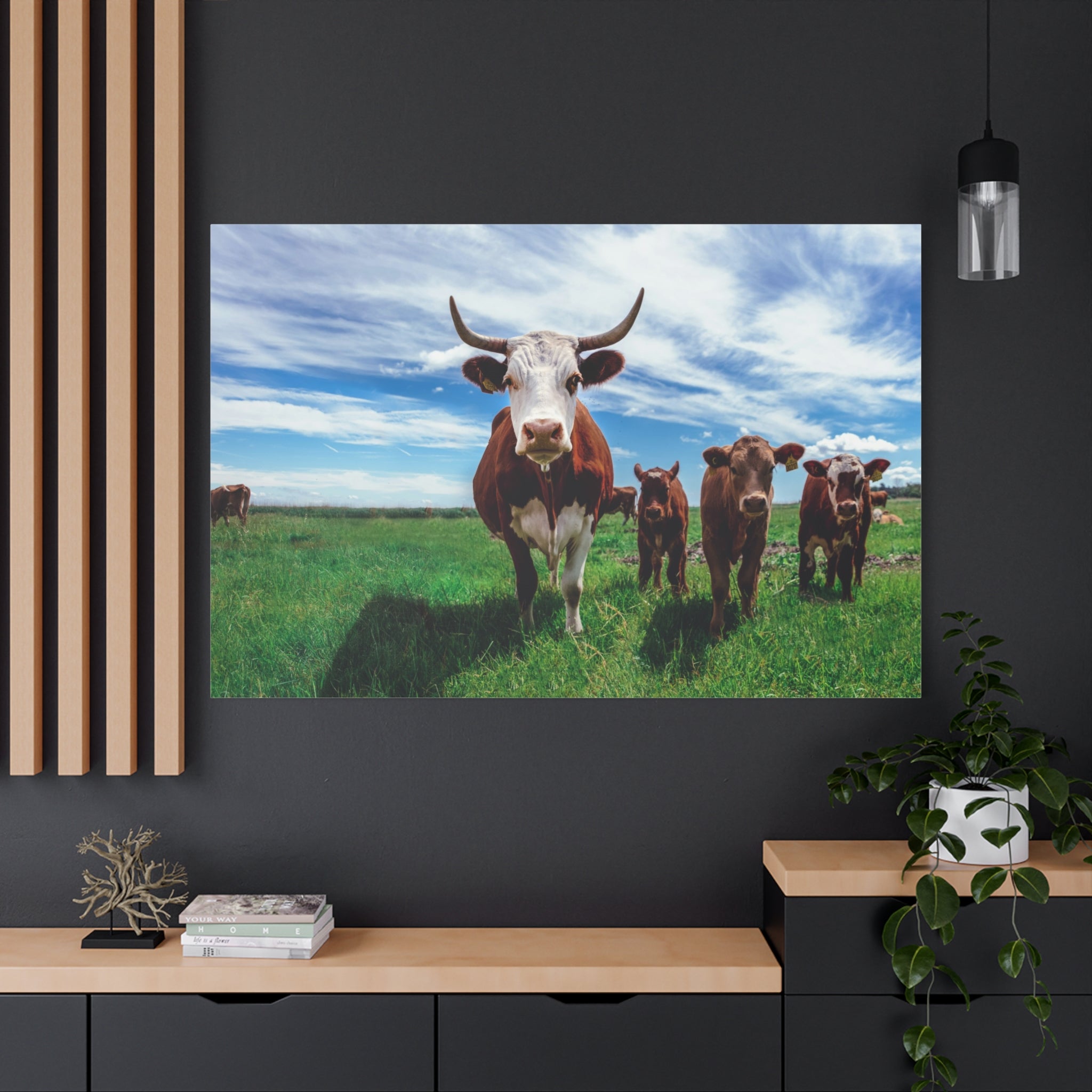 canvas-print-cow-art-home-decor-wall-art-farmhouse-art-living-room-decor-matte-canvas-print-cow-lovers-gift