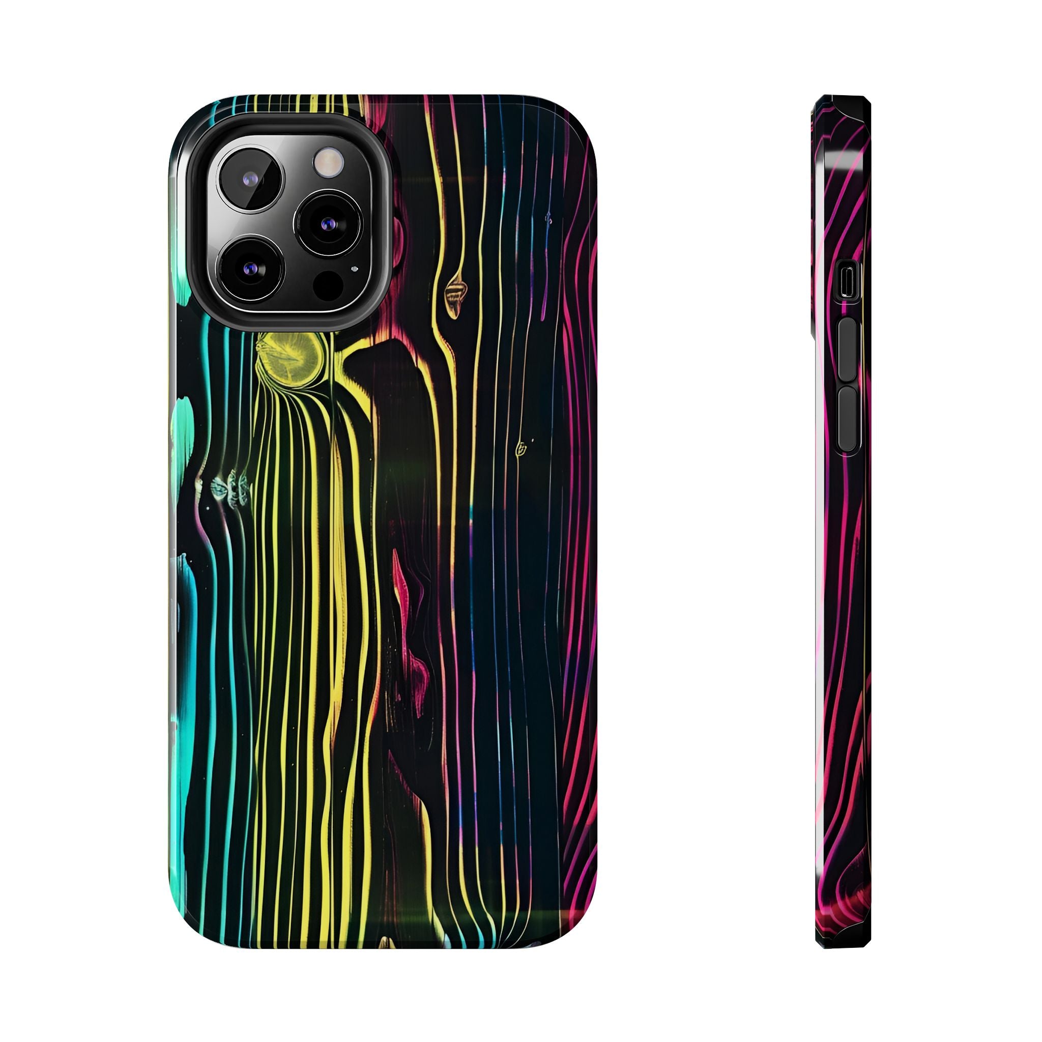 disco-neon-tough-iphone-cases-wood-grain-texture-iphone-case-cover-protective-iphone-shell-unique-iphone-accessories-iphone-1